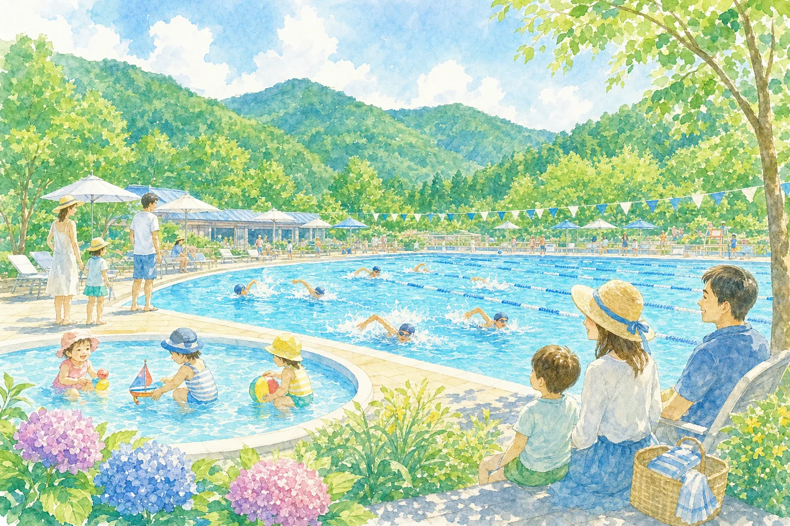 2026年 田上公園プール 1日満喫コース