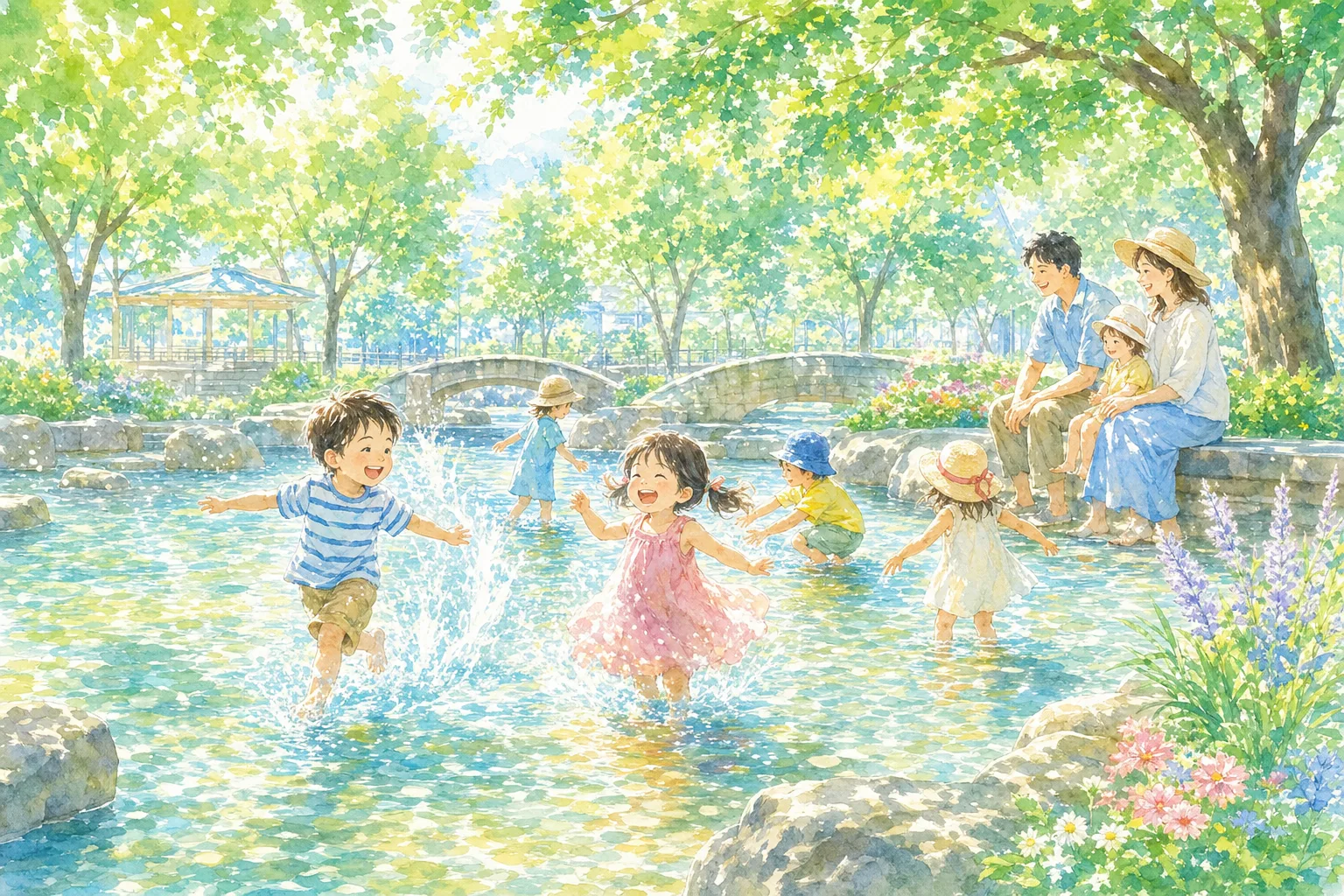 2026年 日出町公園 じゃぶじゃぶ池 1日満喫コース