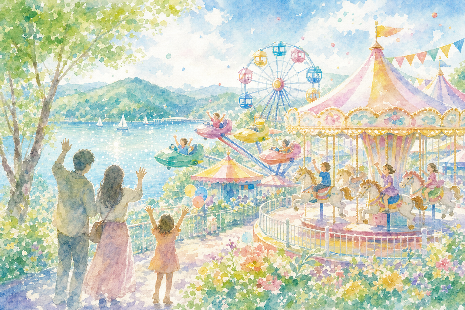 ときわ遊園地