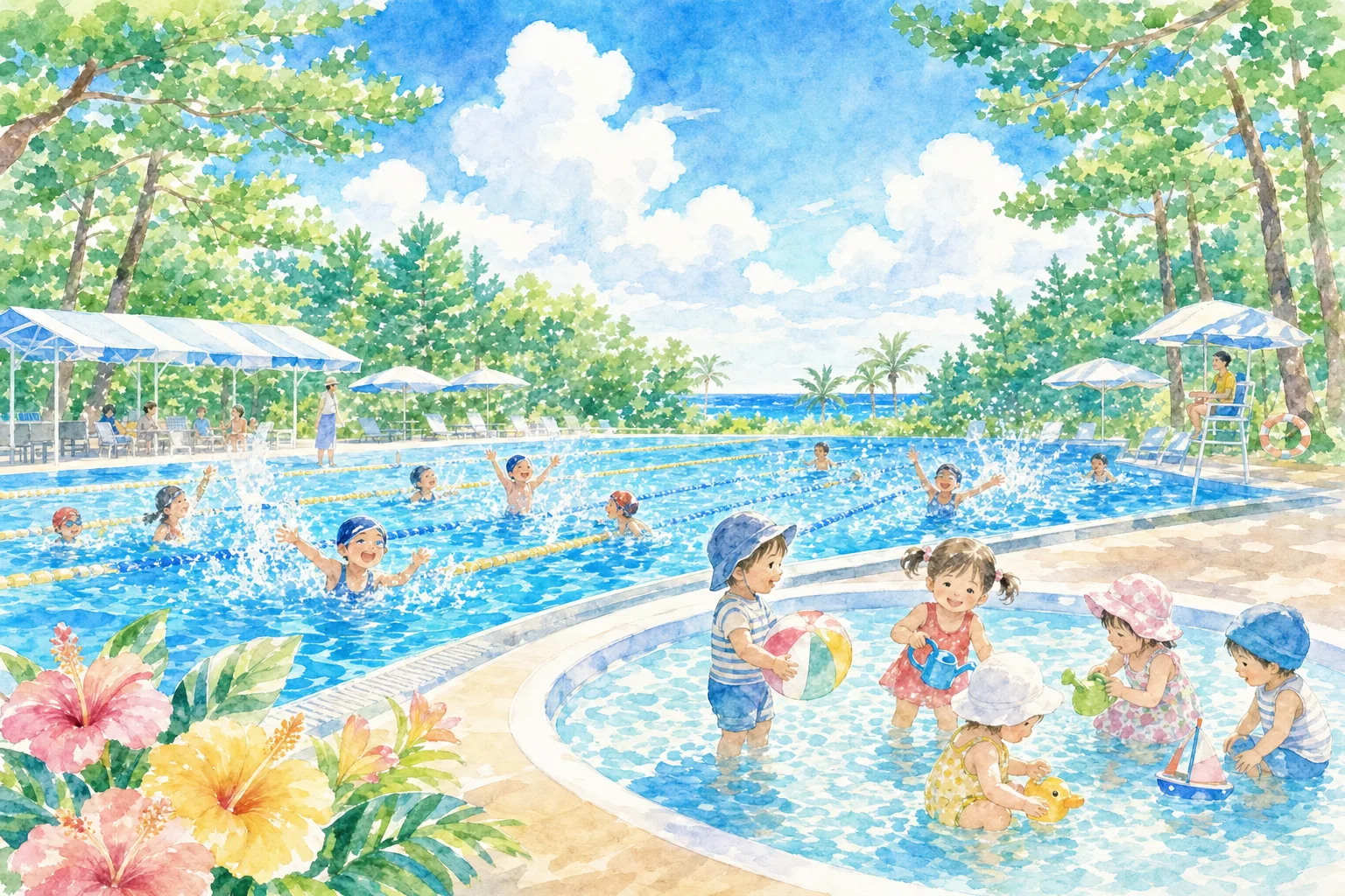 2026年 宮崎県総合運動公園プール 1日満喫コース