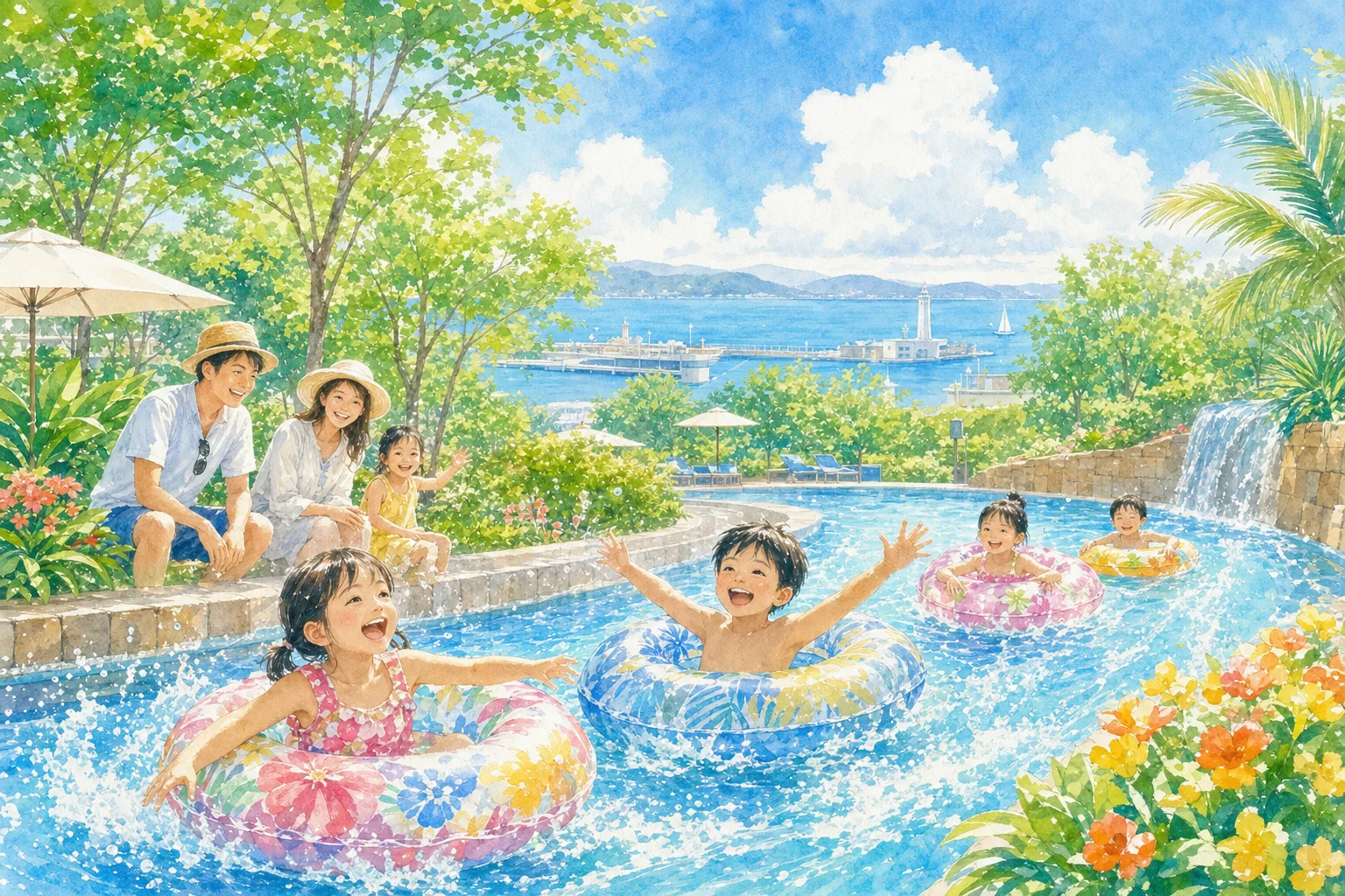 2026年 四日市市霞ケ浦プール 1日満喫コース