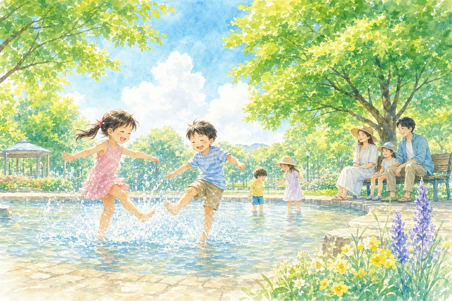2026年 厚別西公園 水遊び場 1日満喫コース