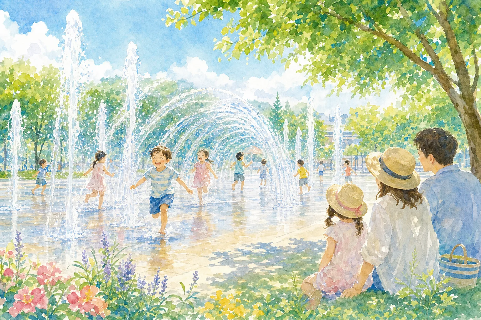 2026年 県民公園太閤山ランド 噴水パラダイス 1日満喫コース