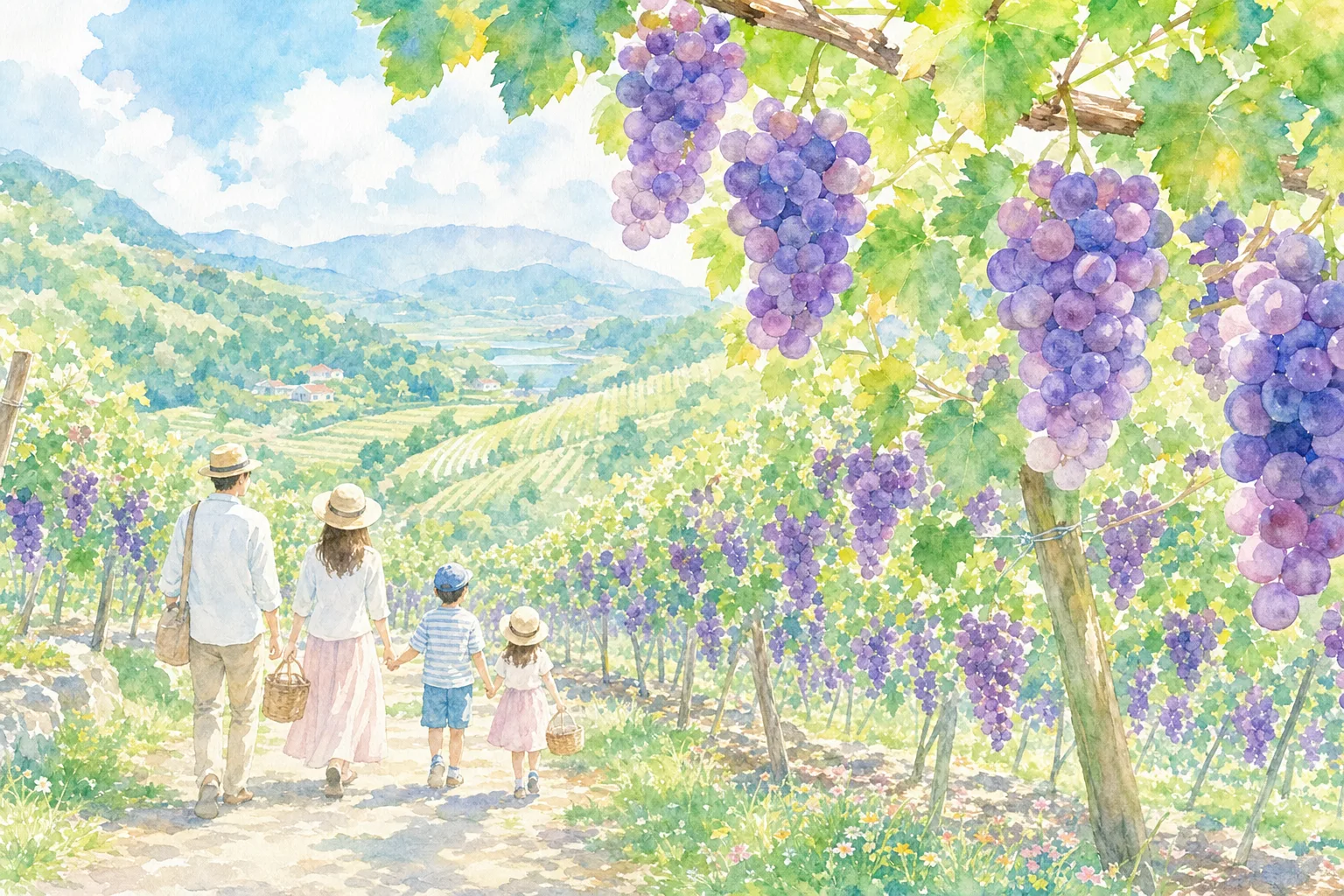 大平町ぶどう団地