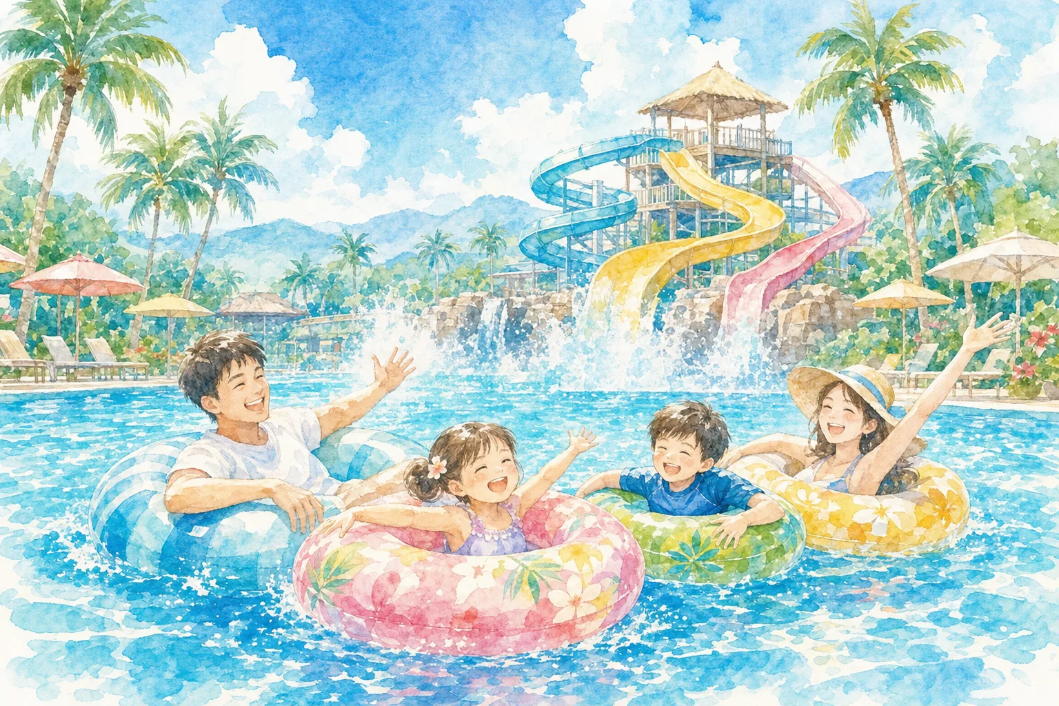 2026年 ナガシマ ジャンボ海水プール 1日満喫コース