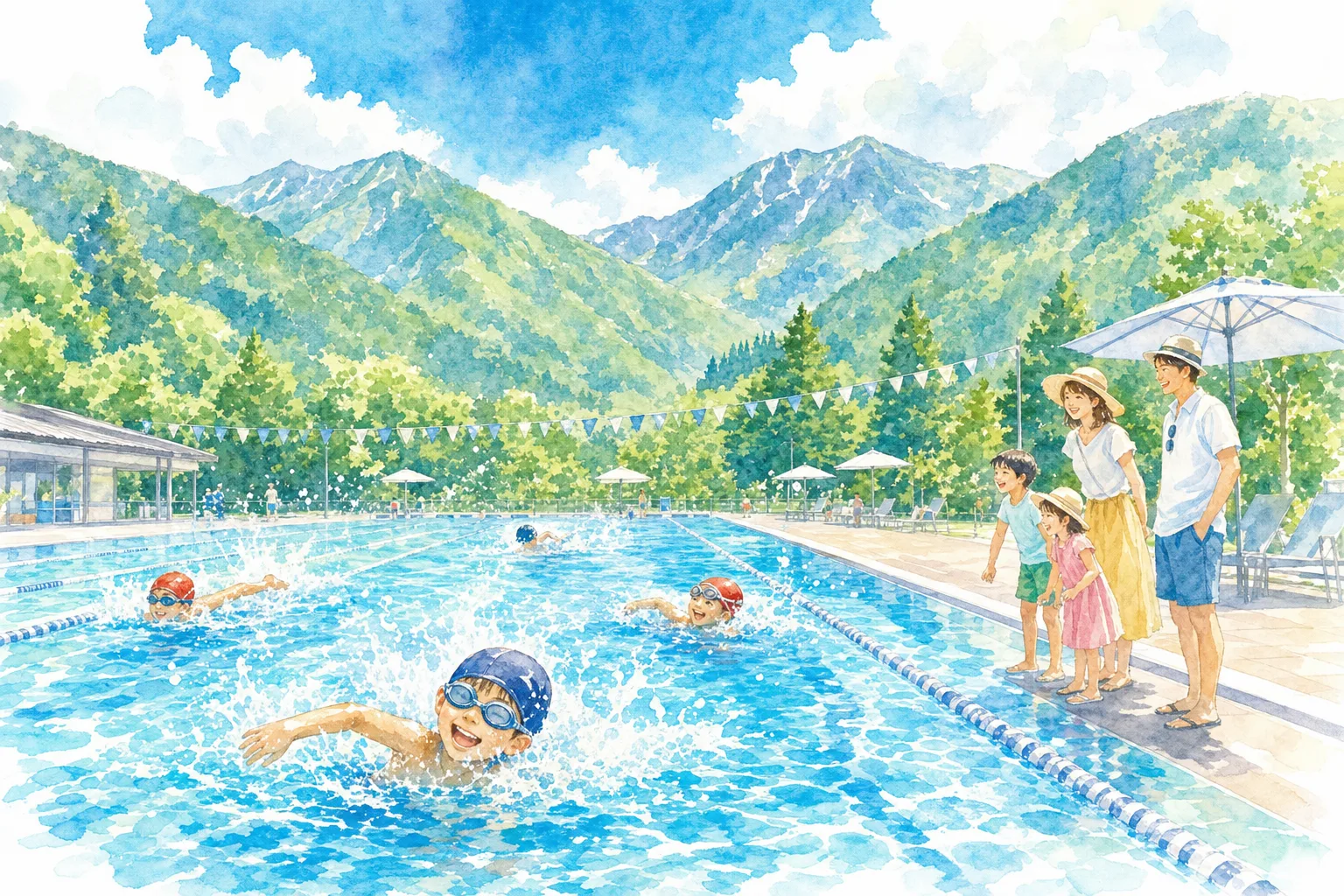 2026年 新見市民運動公園 市民プール 1日満喫コース