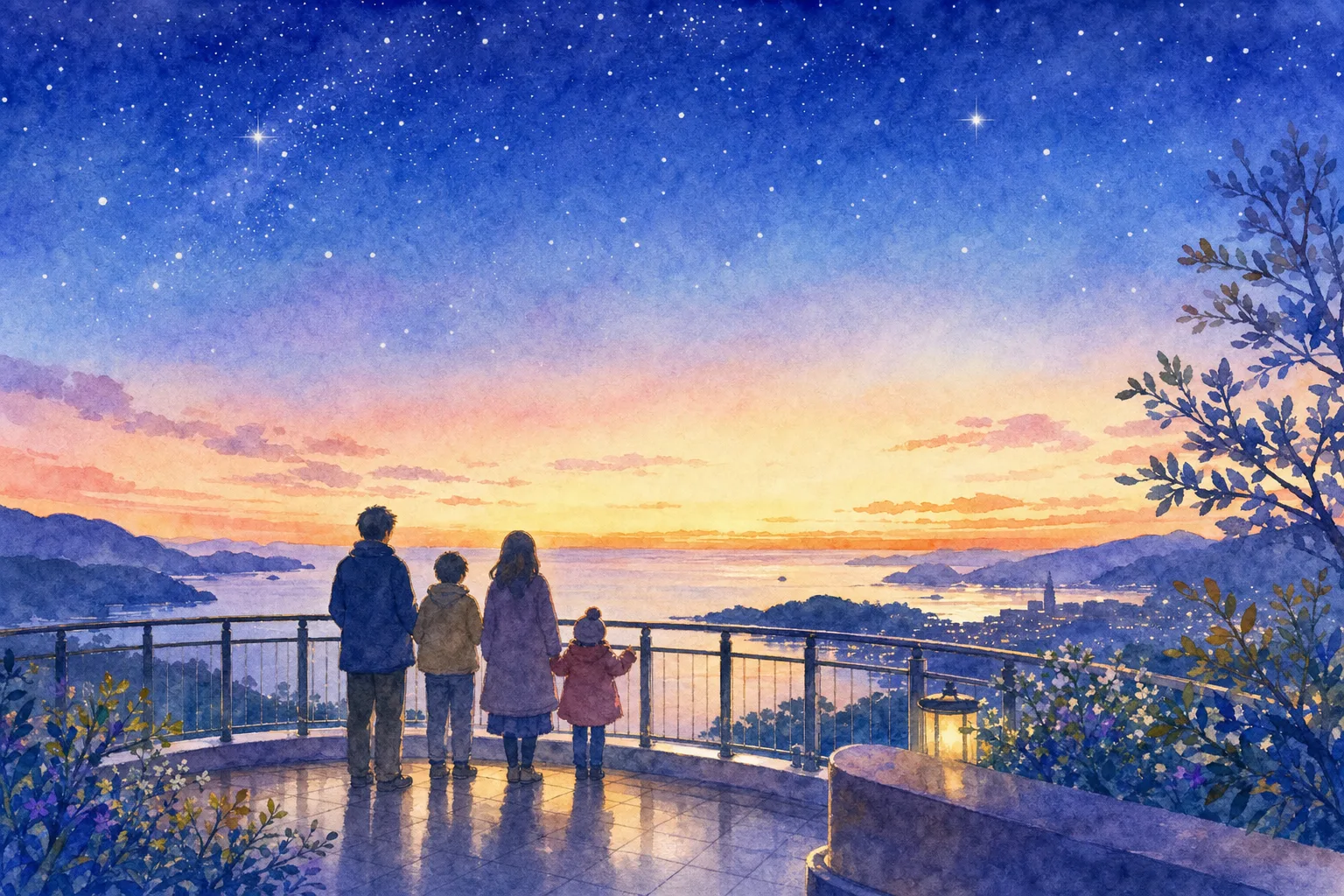 2027年 鳥羽展望台 海女のテラスの星空 1日満喫コース