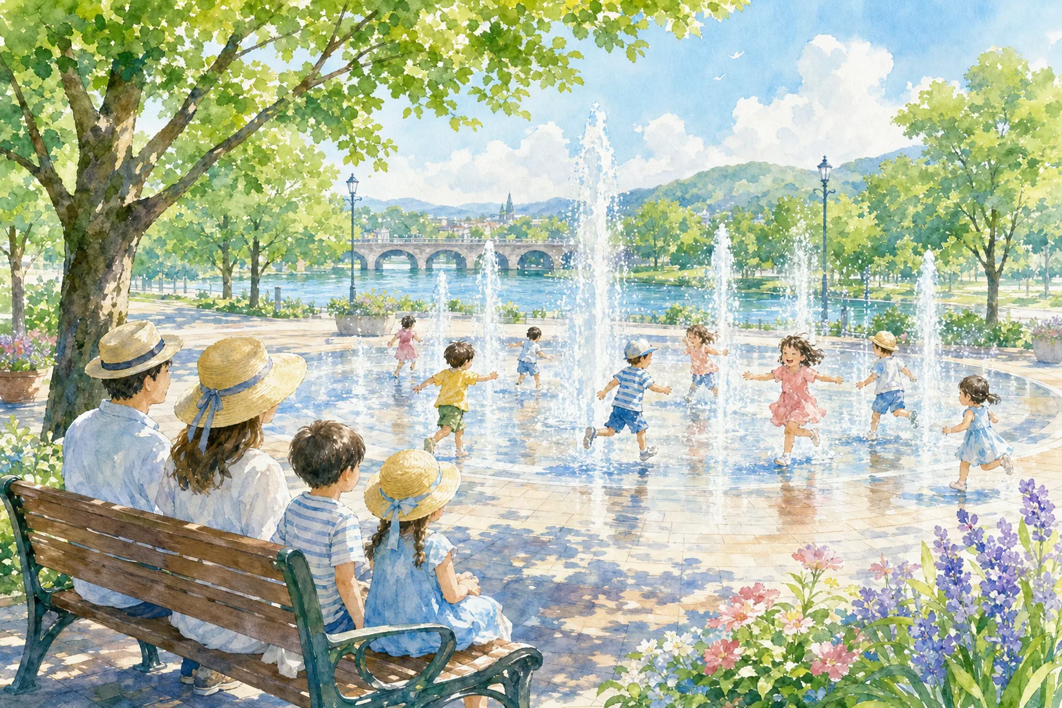 2026年 汐入公園 噴水施設 1日満喫コース