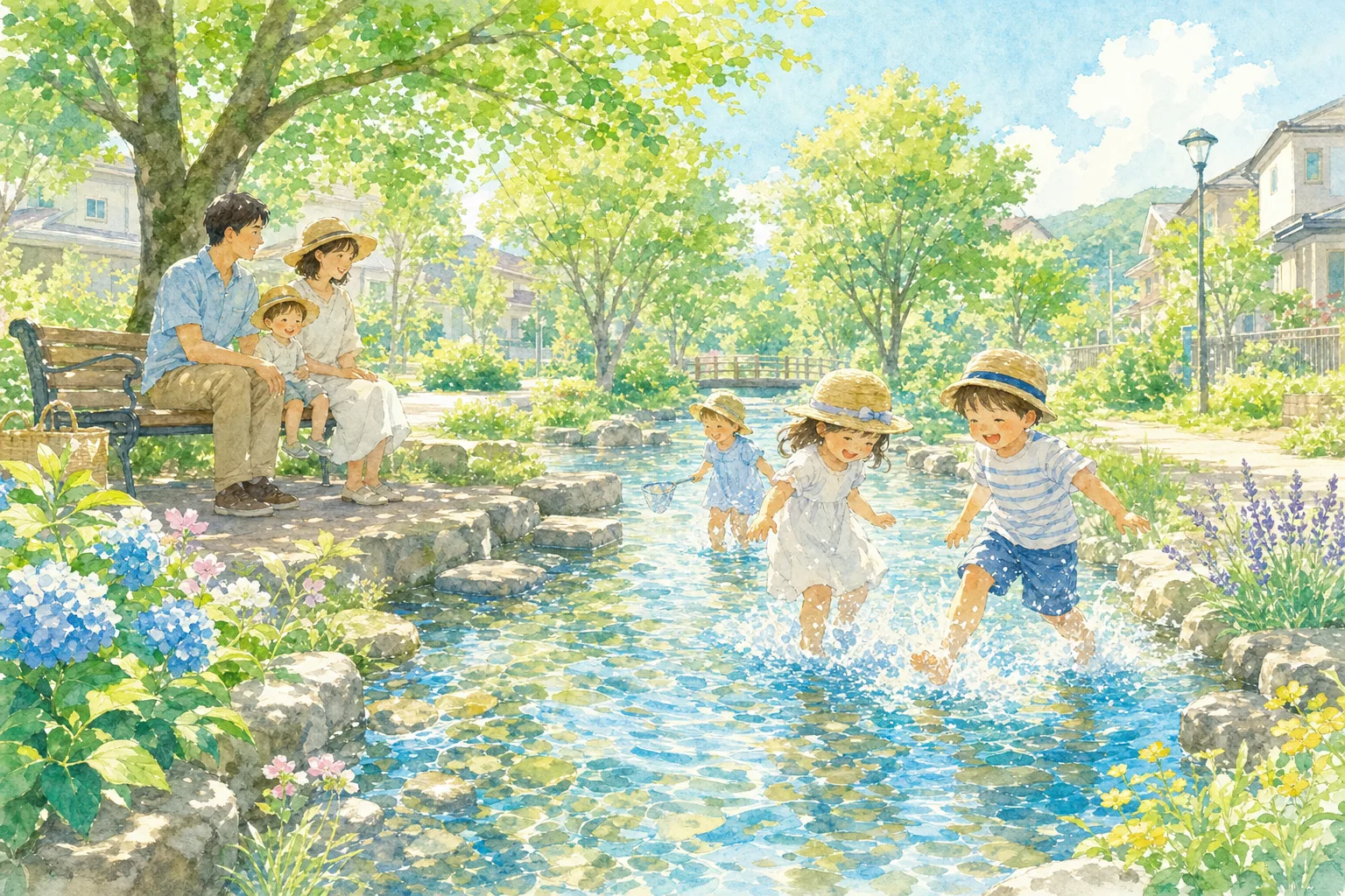 2026年 若草公園 修景水路 1日満喫コース
