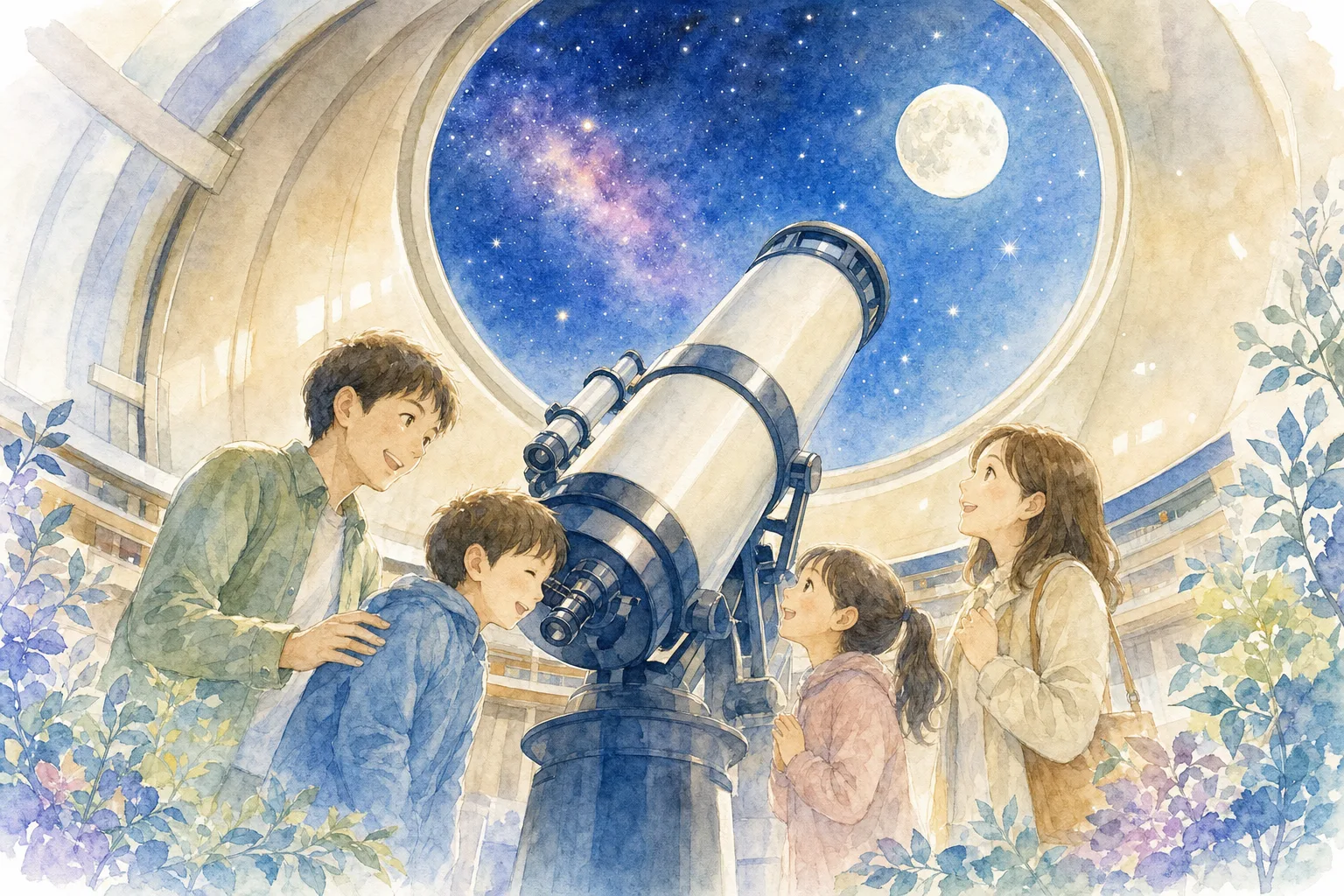 2026年 大田原市ふれあいの丘天文館の星空 1日満喫コース