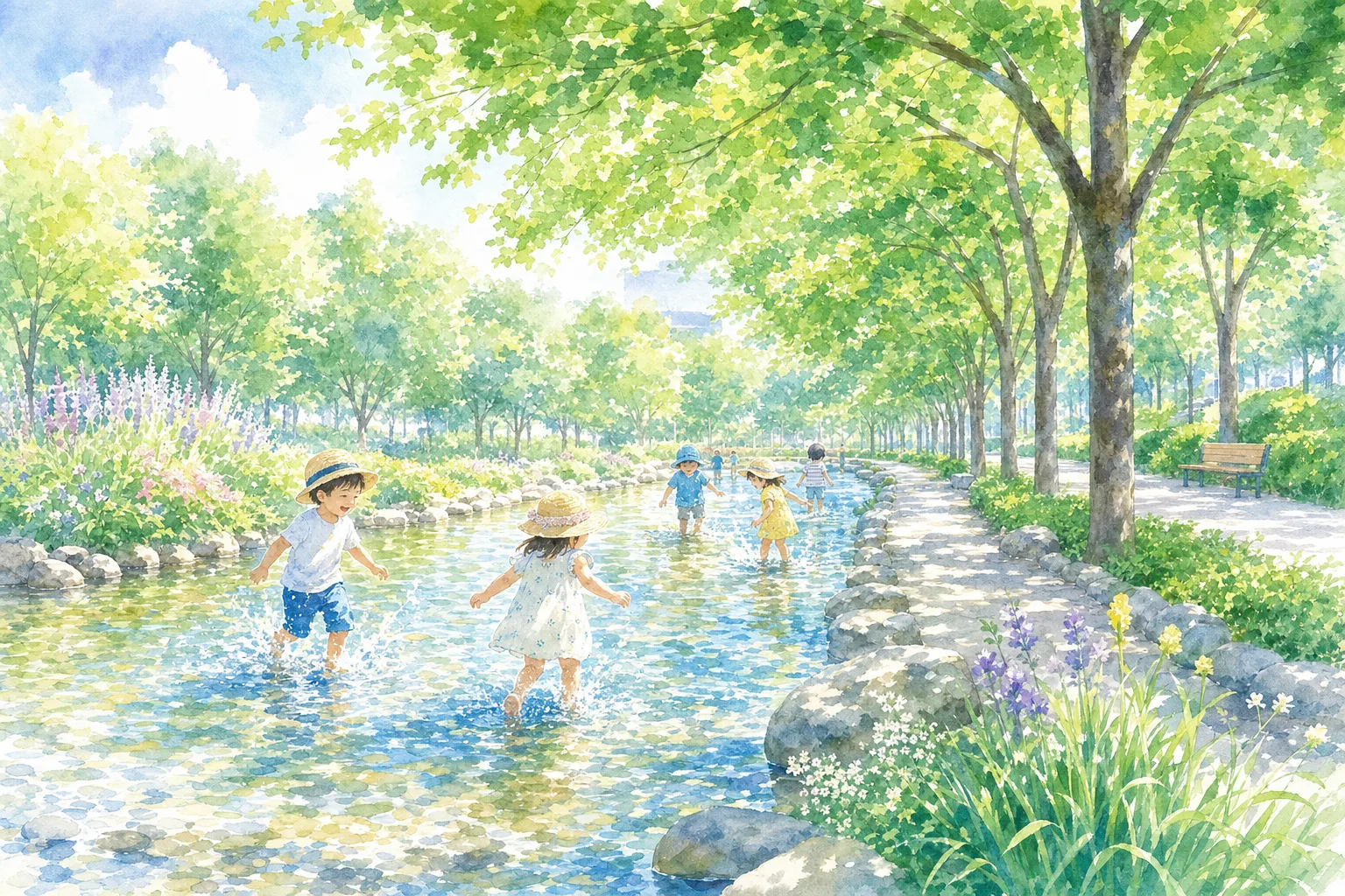 2026年 新長島川親水公園 1日満喫コース