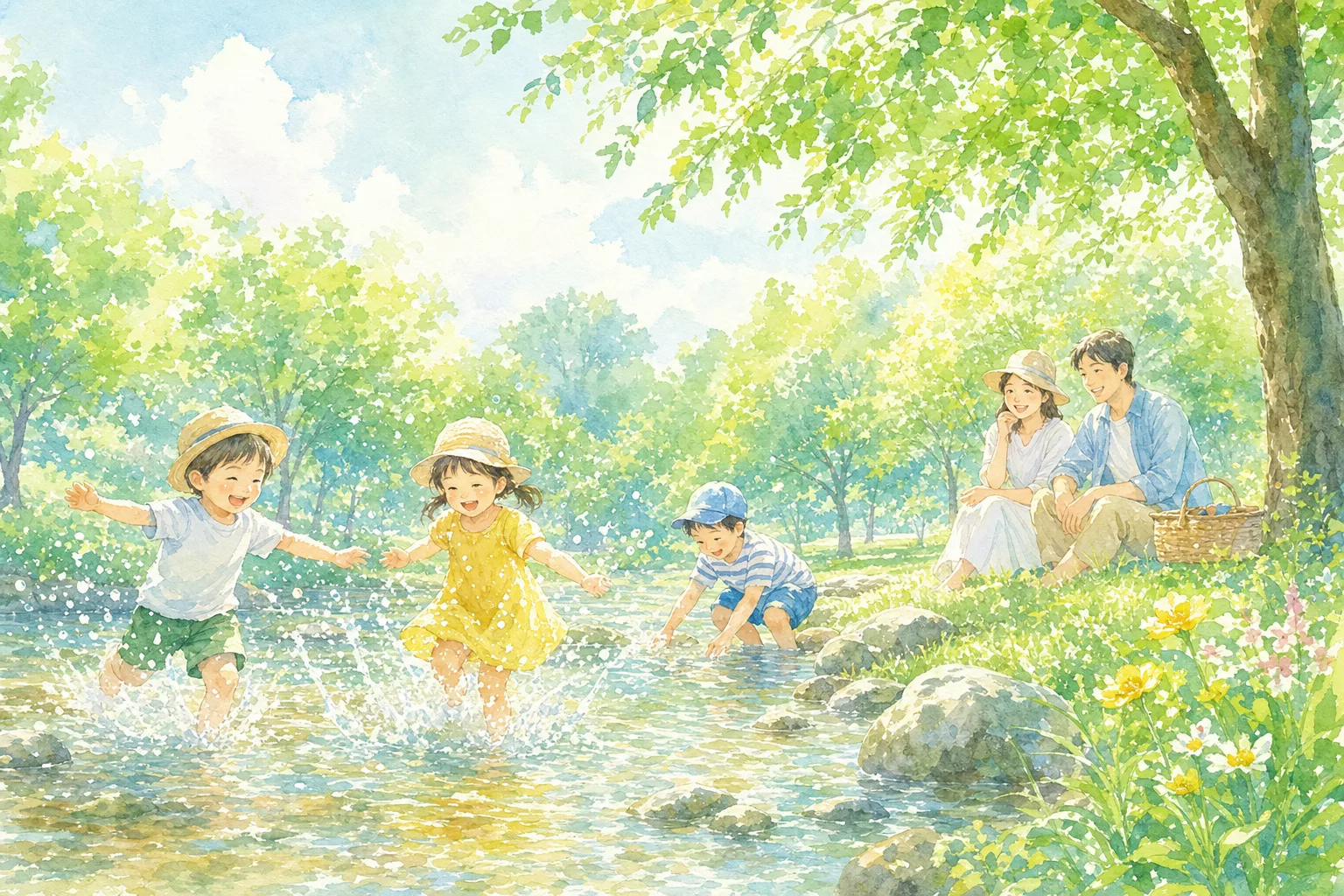 2026年 馬込西公園 水遊び場 1日満喫コース