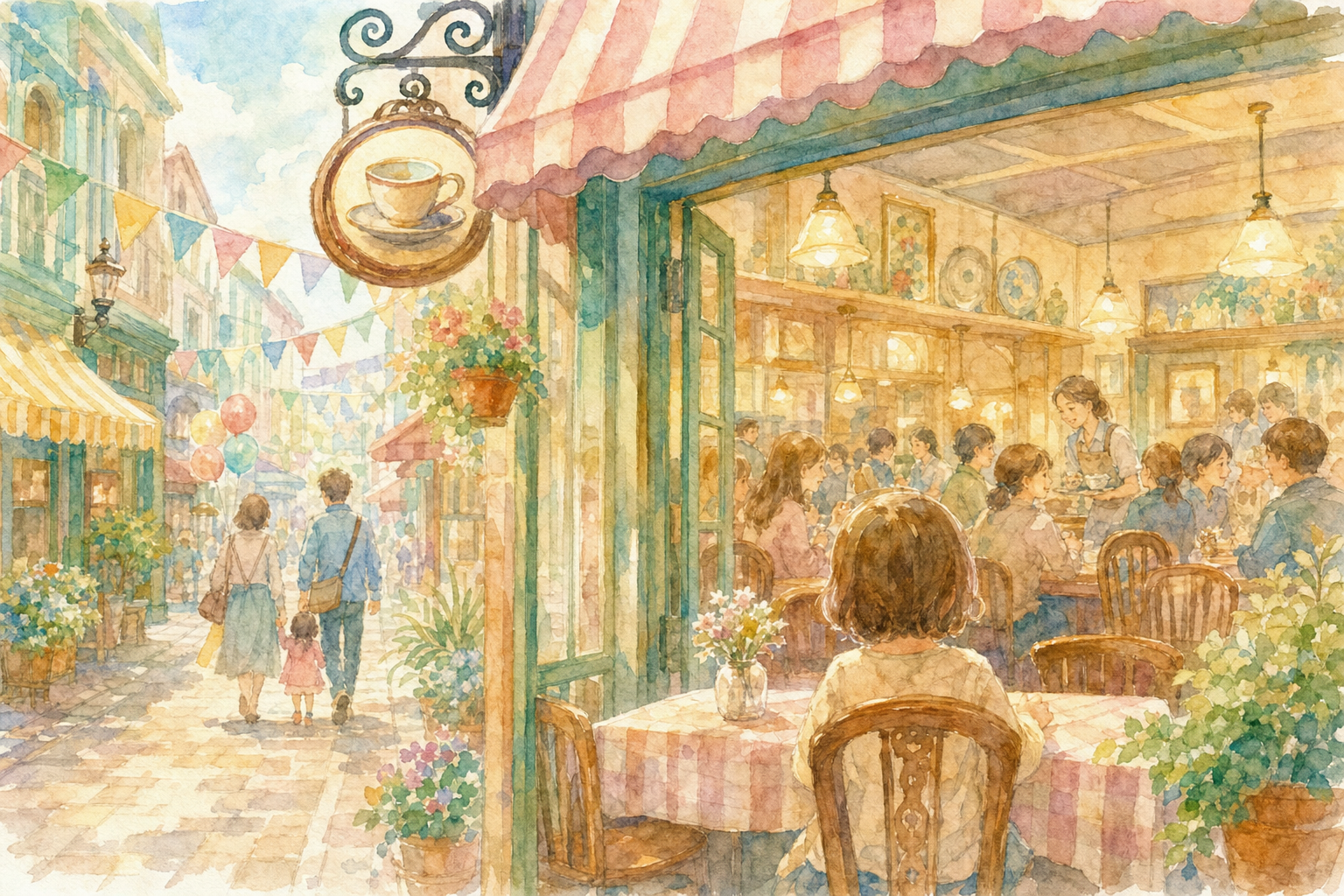 コナンの家 米花商店街