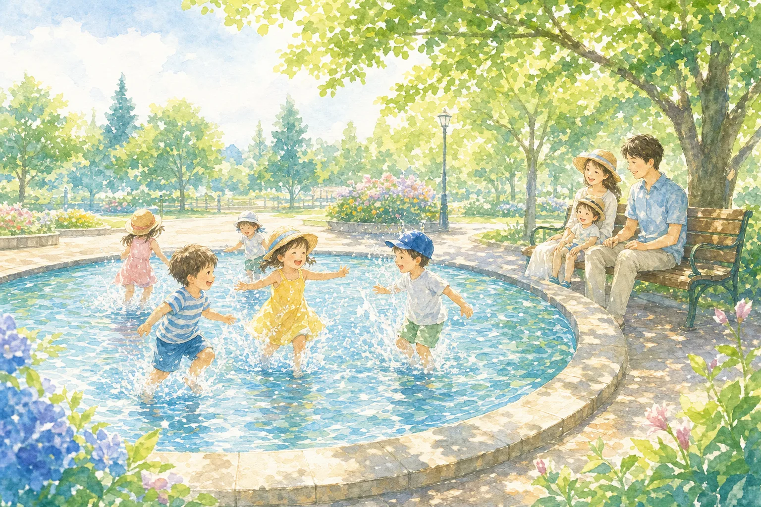 2026年 梅田亀田公園 じゃぶじゃぶ池 1日満喫コース