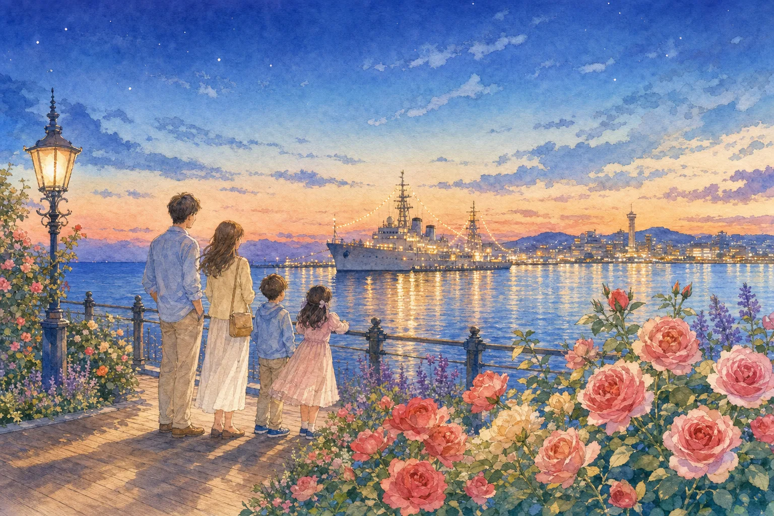 2026年 ヴェルニー公園の夜景 1日満喫コース