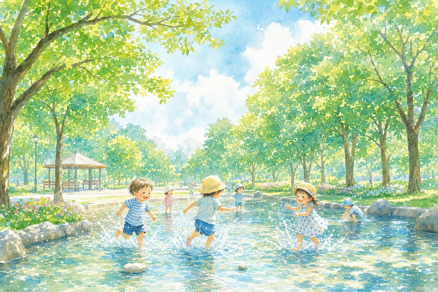 2026年 東光ふれあい公園 徒渉池 1日満喫コース
