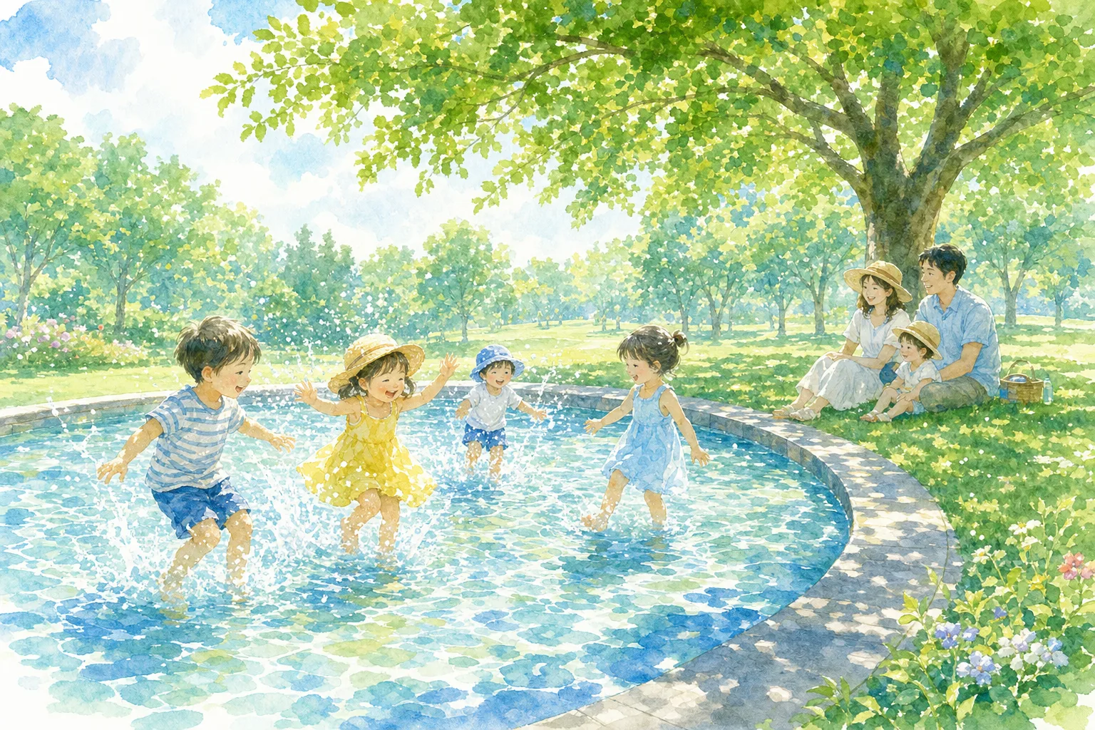 2026年 四季の里 じゃぶちゃぷ池 1日満喫コース