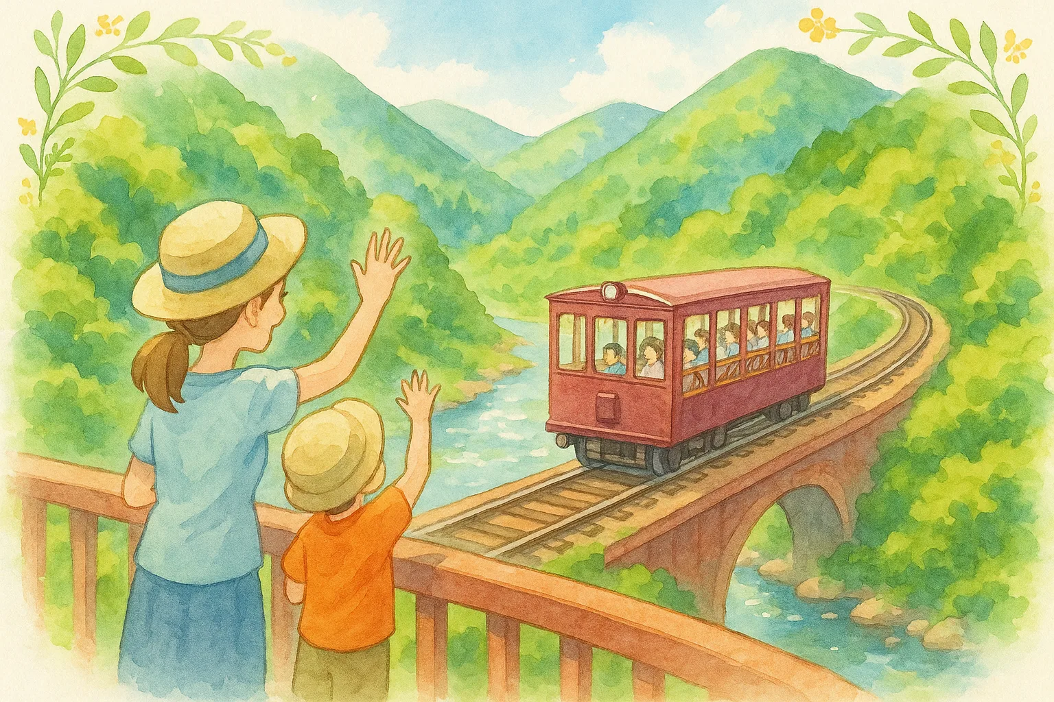 わたらせ渓谷鐵道 トロッコ沿線の旅