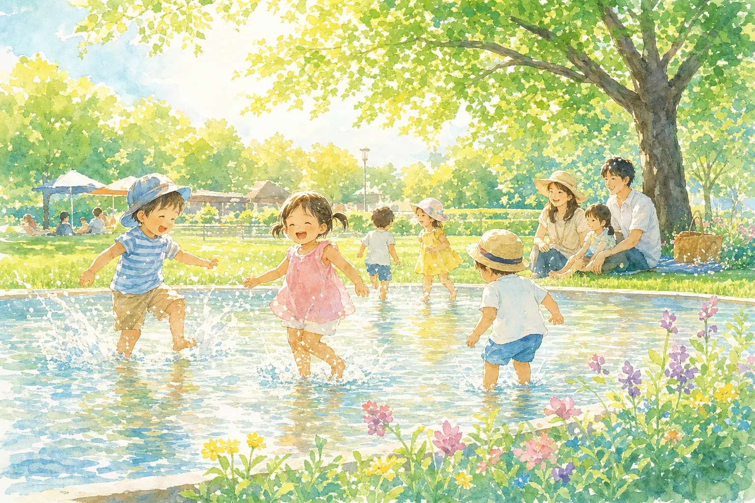 2026年 北浦和東公園 水遊び場 1日満喫コース