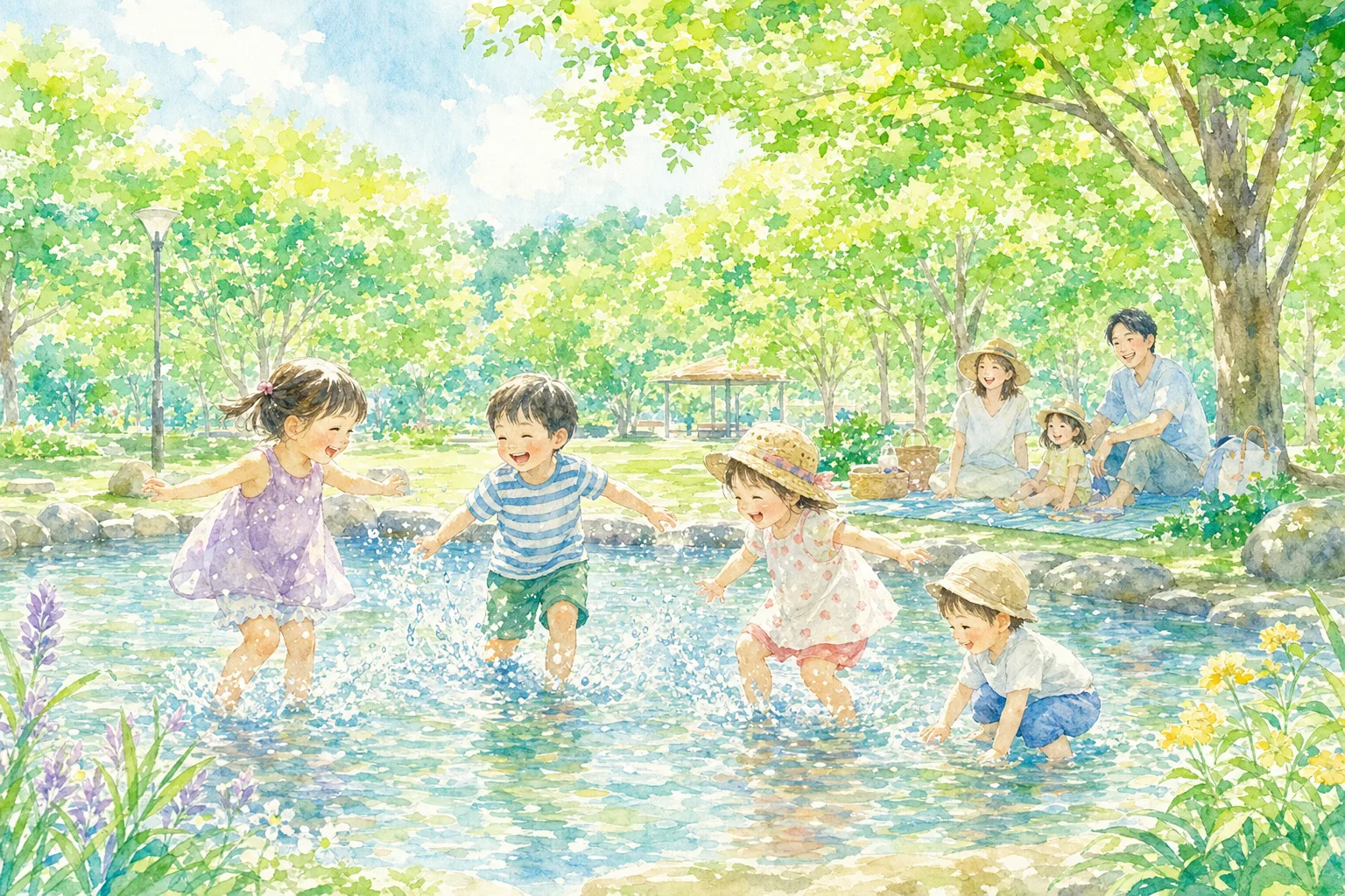 2026年 高津公園 幼児プール 1日満喫コース