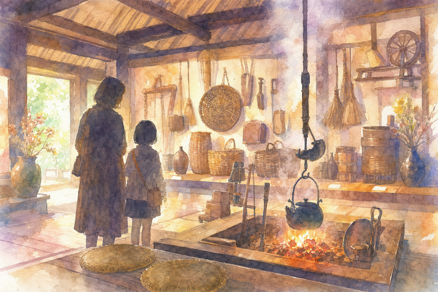 大内宿町並み展示館:問屋本陣