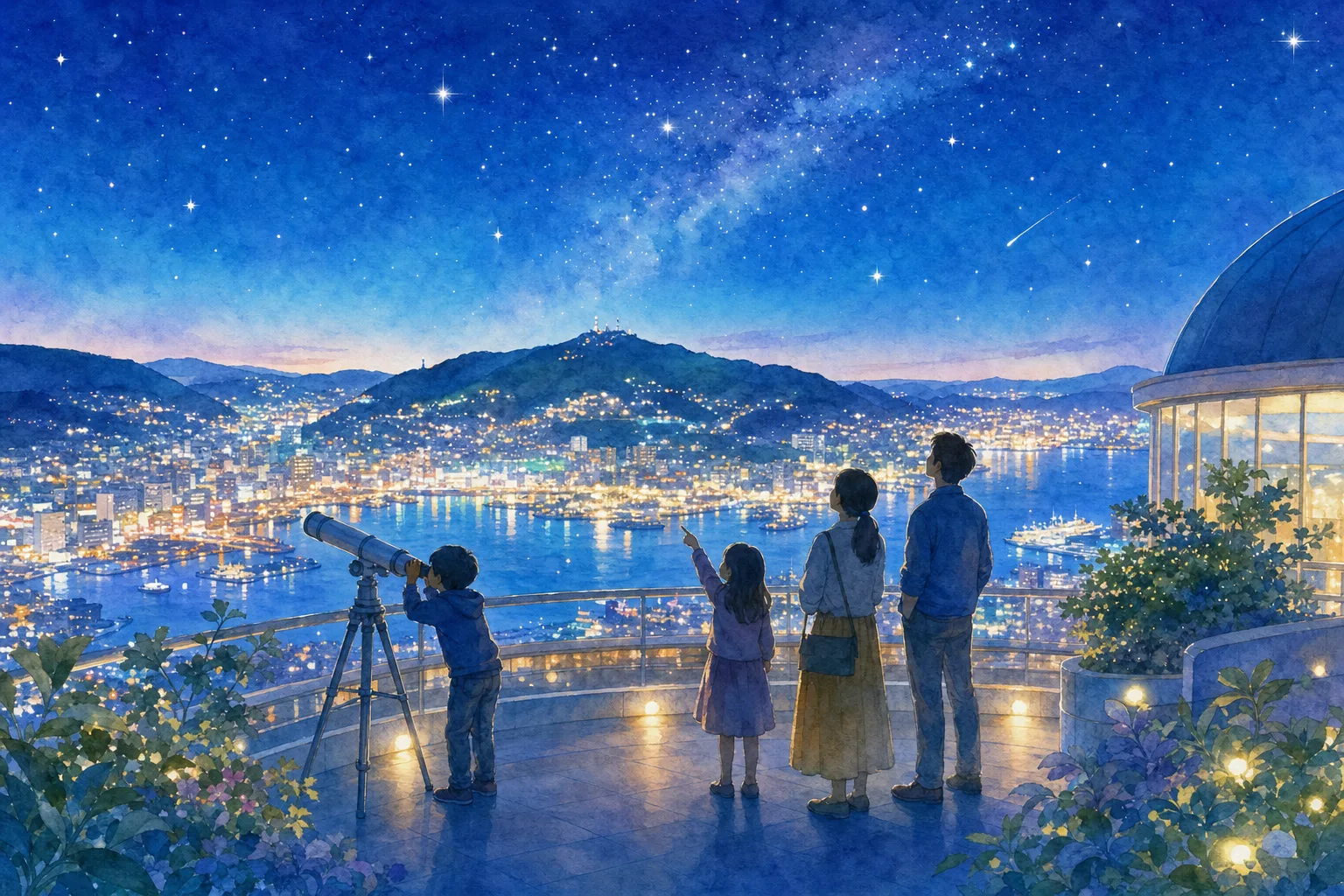 2026年 長崎さるく夜景と科学館天文台の星空 1日満喫コース