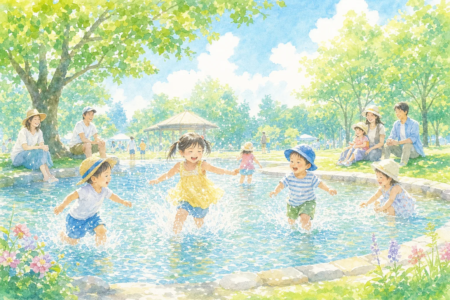 2026年 水といこいの広場 ジャブジャブ池 1日満喫コース