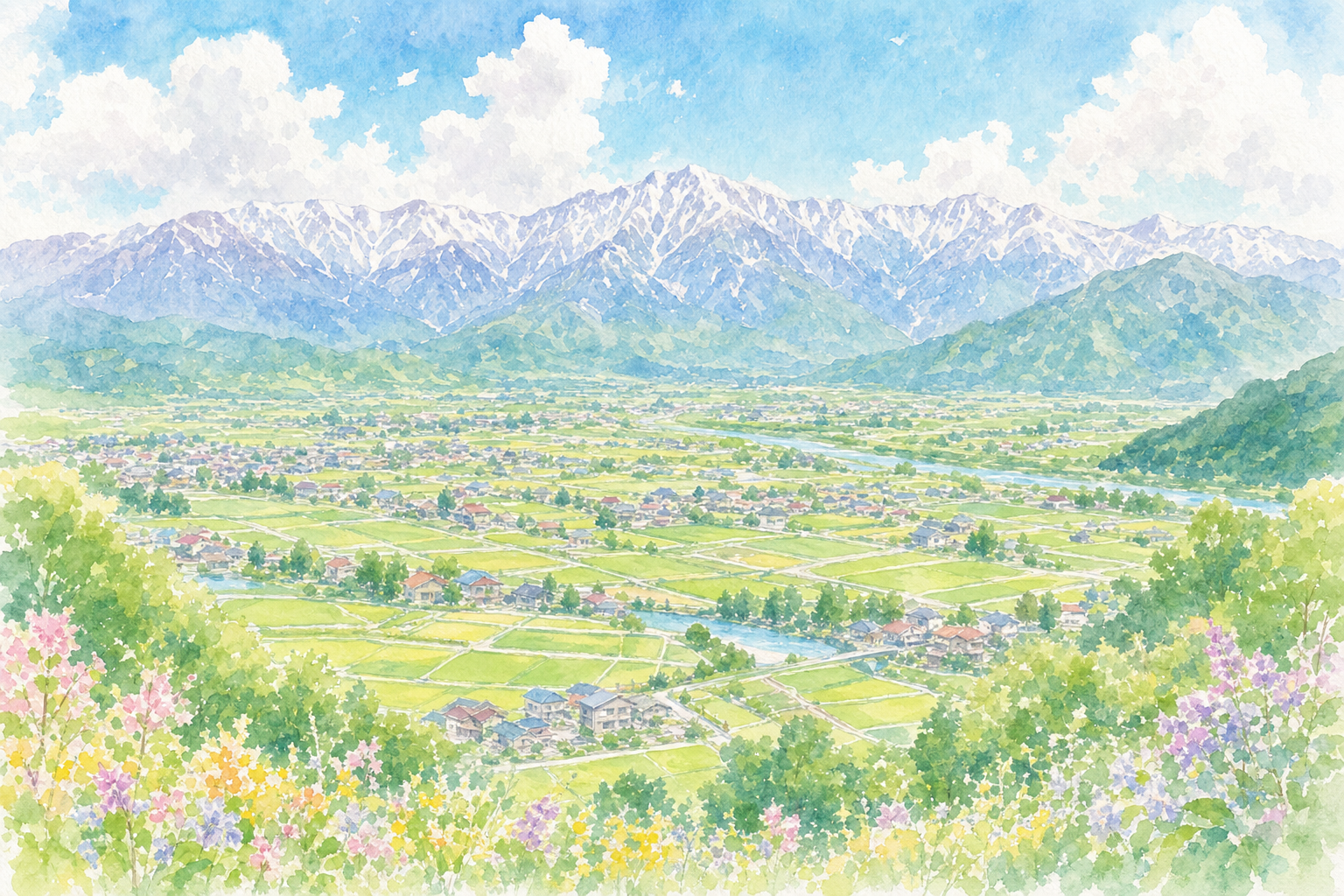 黒部川扇状地湧水群