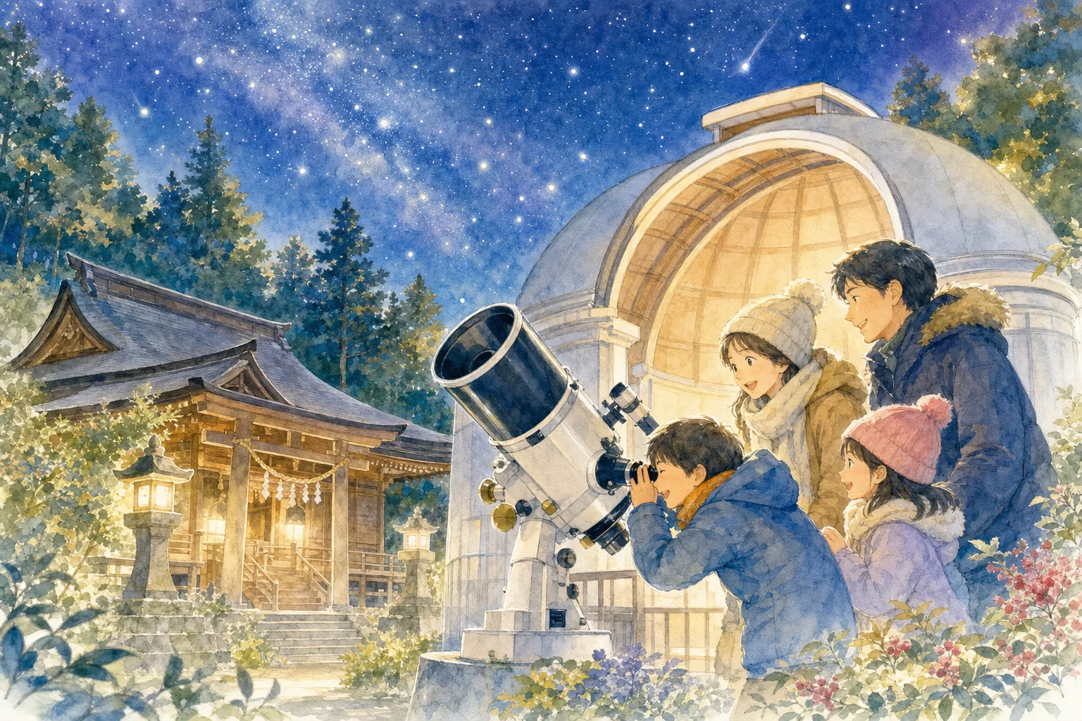 2026年 向日市天文館の星空 1日満喫コース