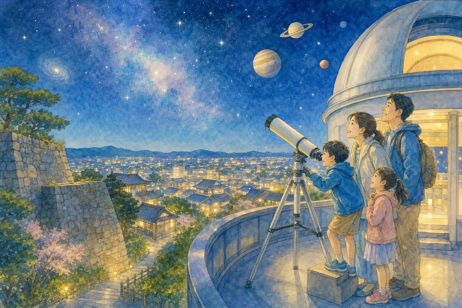 2026年 松阪市天文台の星空 1日満喫コース
