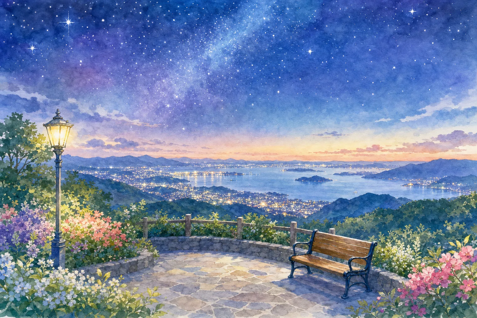 2026年 井原市星空公園の星空 1日満喫コース
