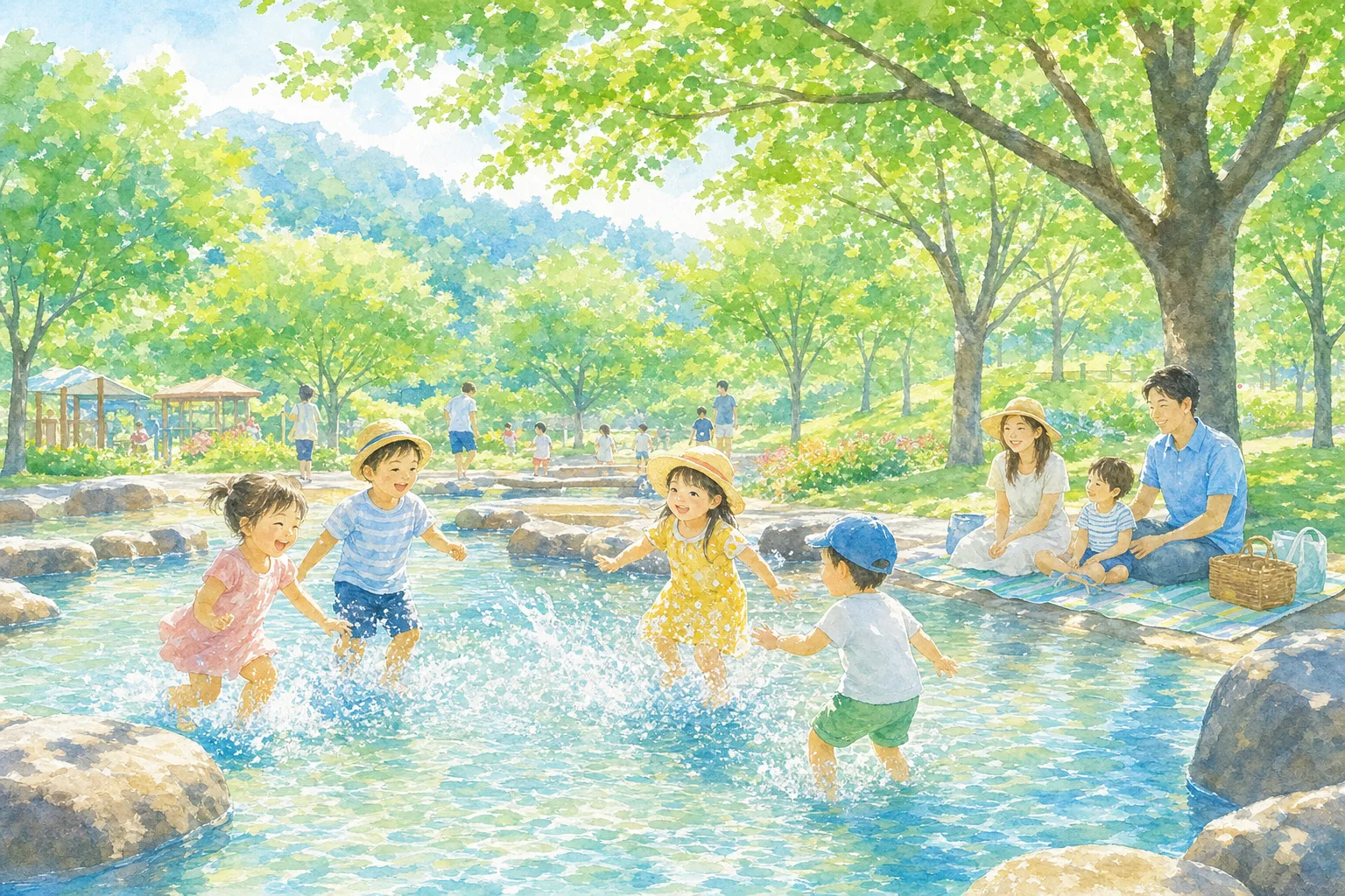 2026年 太田第一公園 幼児プール 1日満喫コース