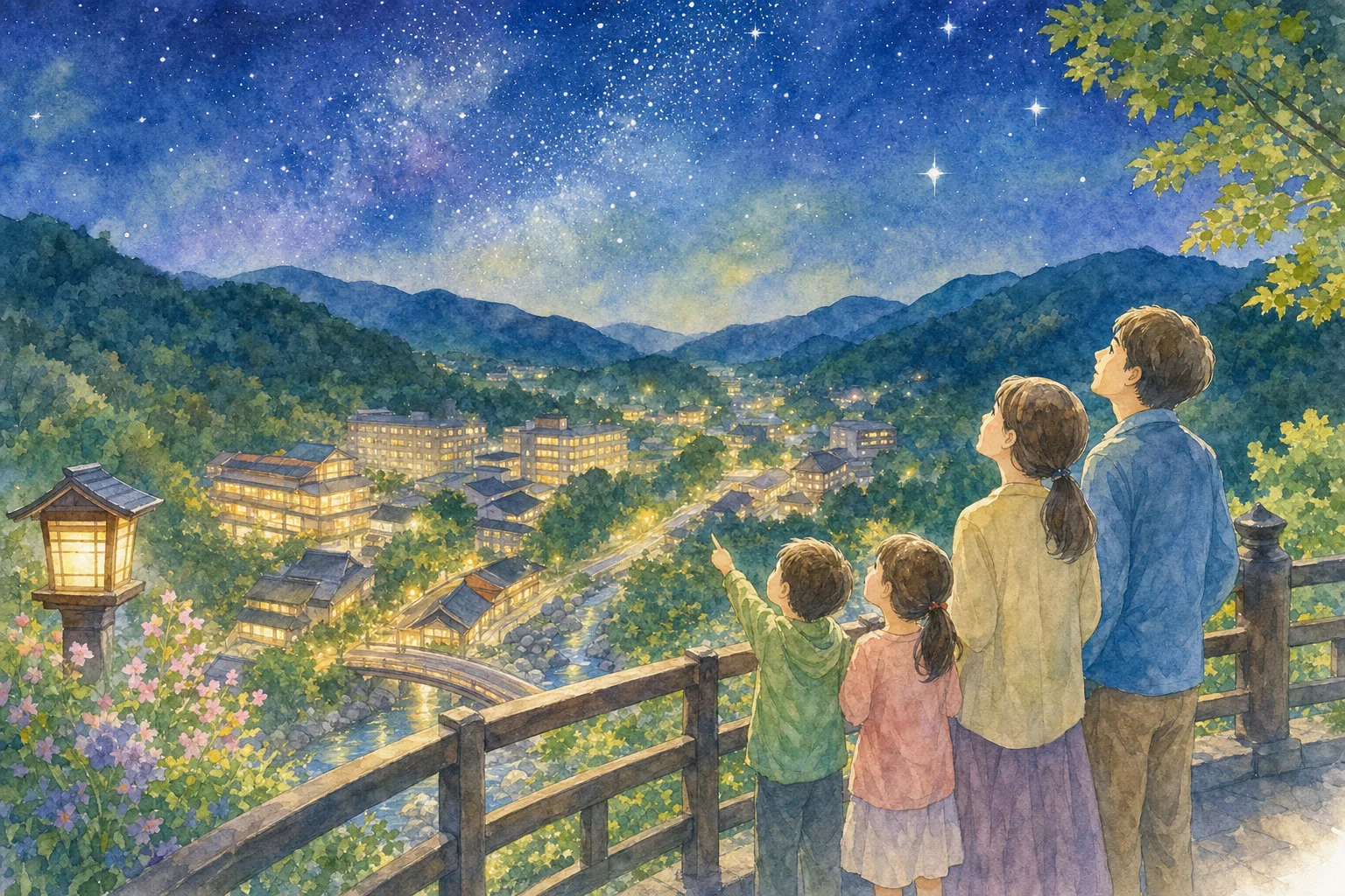 2026年 亀井公園の星空 1日満喫コース