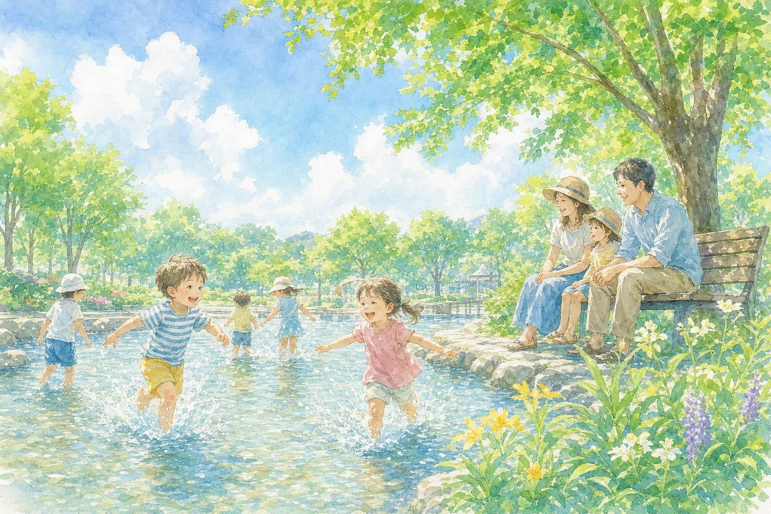 2026年 北野ふれあい公園 じゃぶじゃぶ池 1日満喫コース