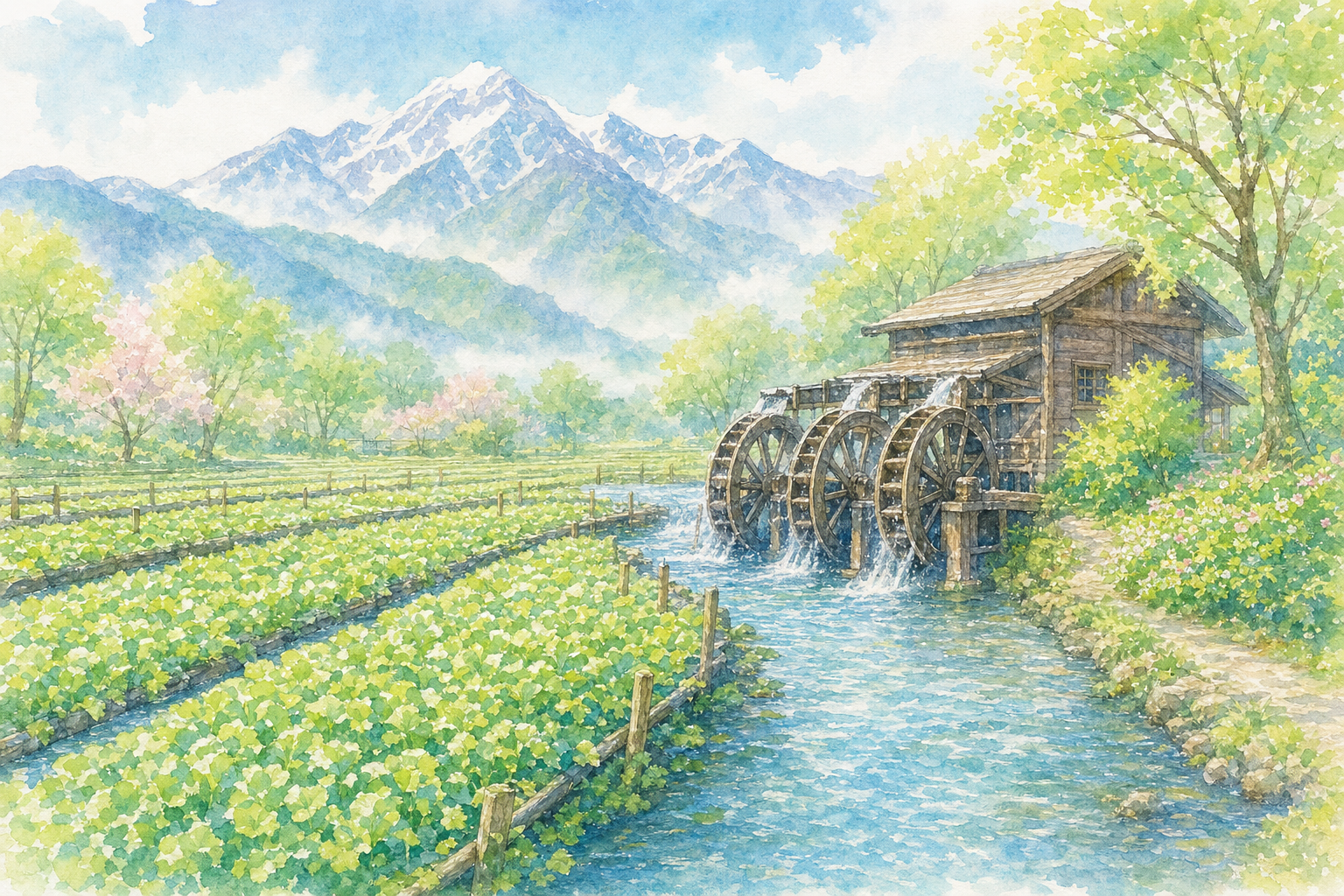 大王わさび農場