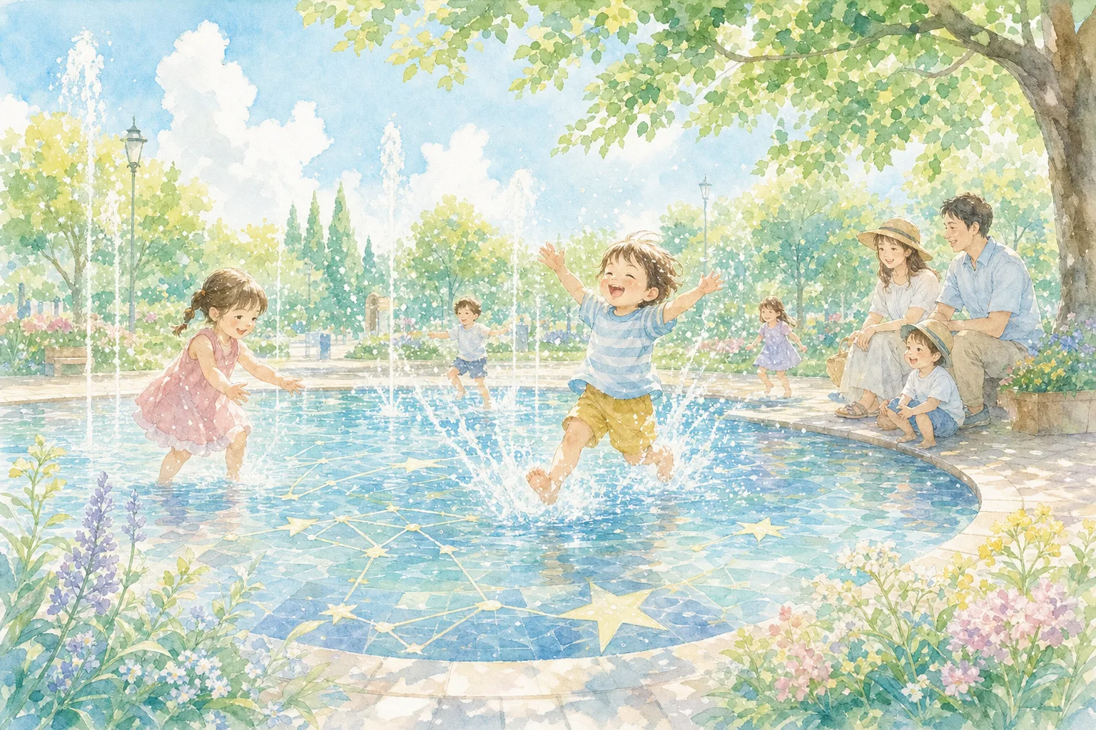 2026年 北沼公園 水遊び場 1日満喫コース