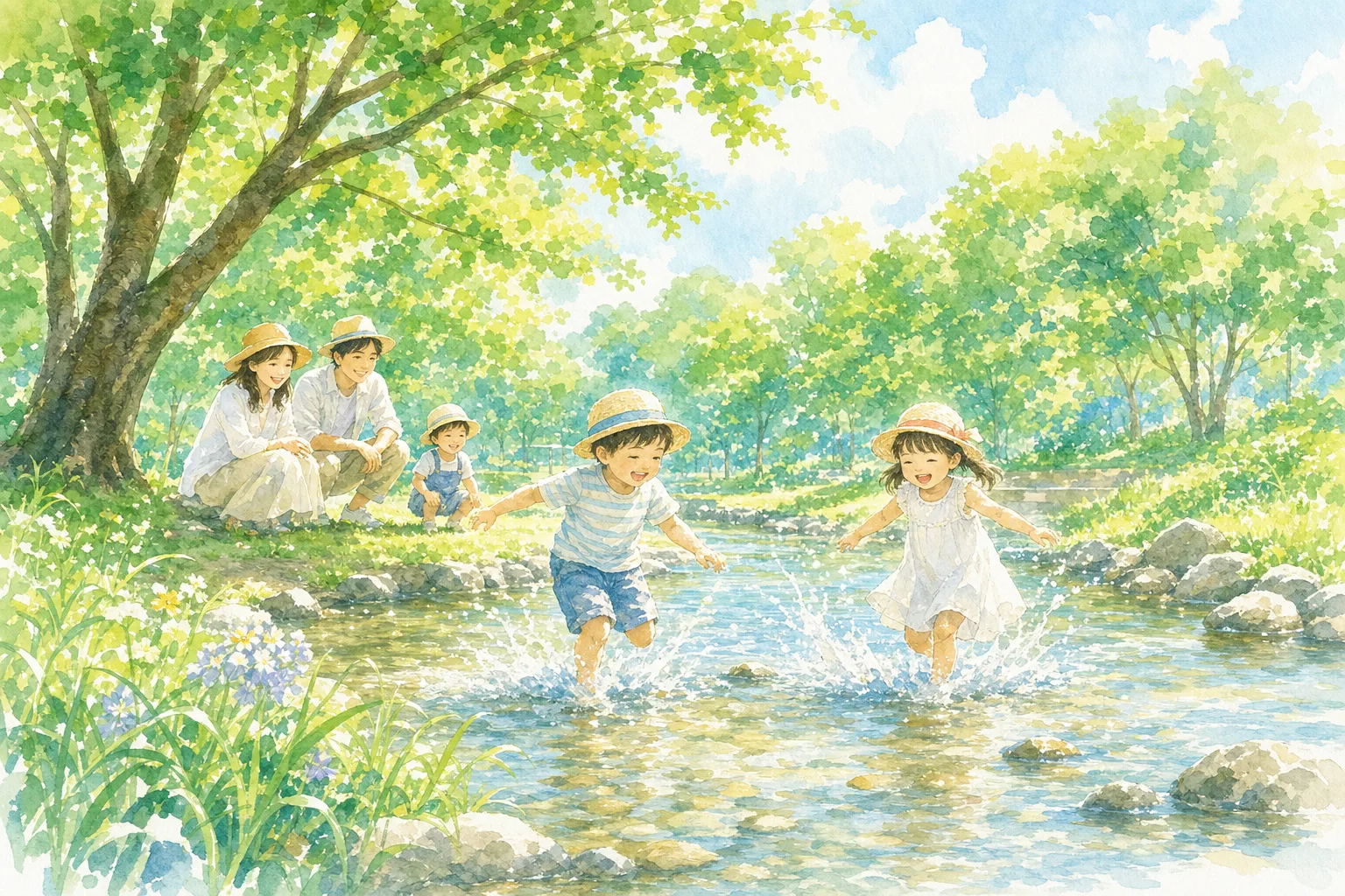 2026年 東糀谷防災公園 水遊び場 1日満喫コース