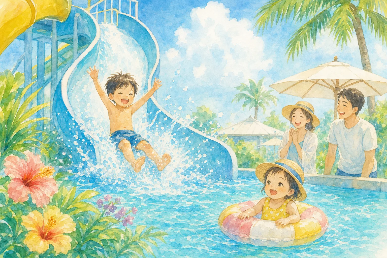 2026年 伏見港公園 屋外プール 1日満喫コース
