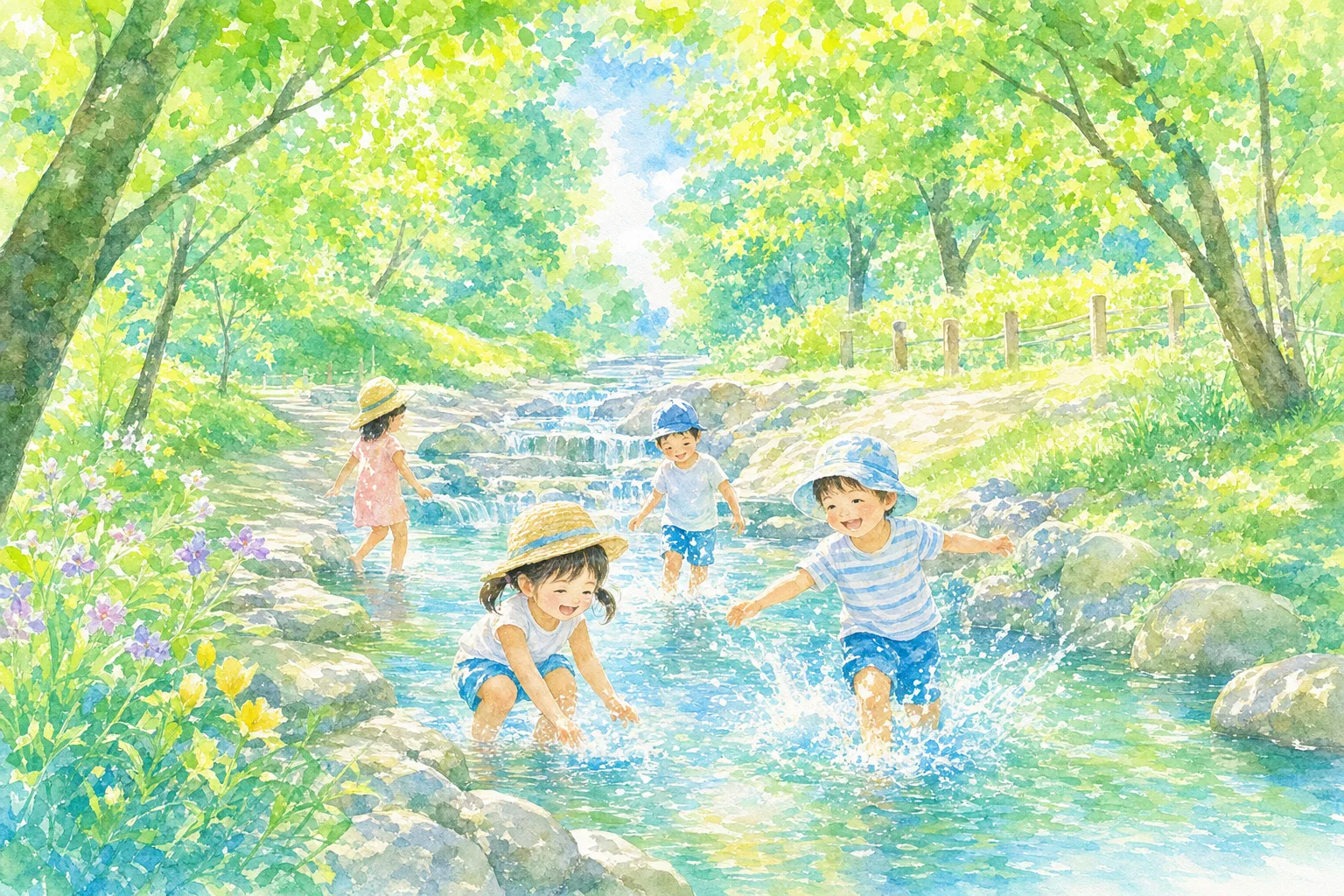 2026年 清水坂公園 水遊び場 1日満喫コース