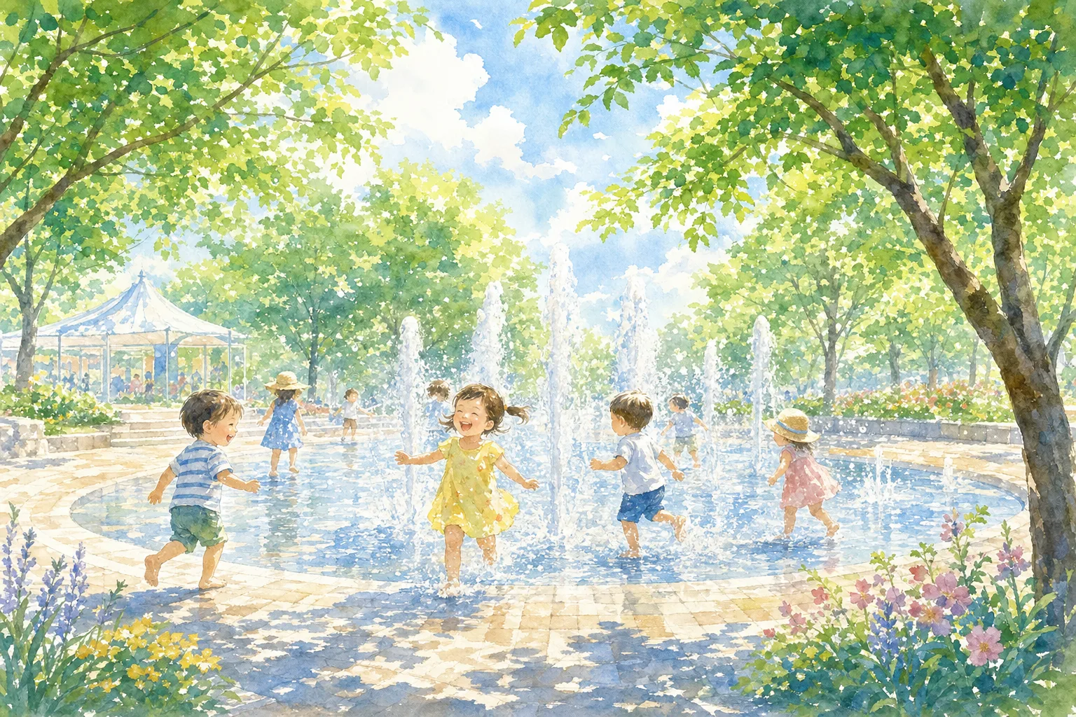 2026年 東板橋公園 噴水広場 1日満喫コース