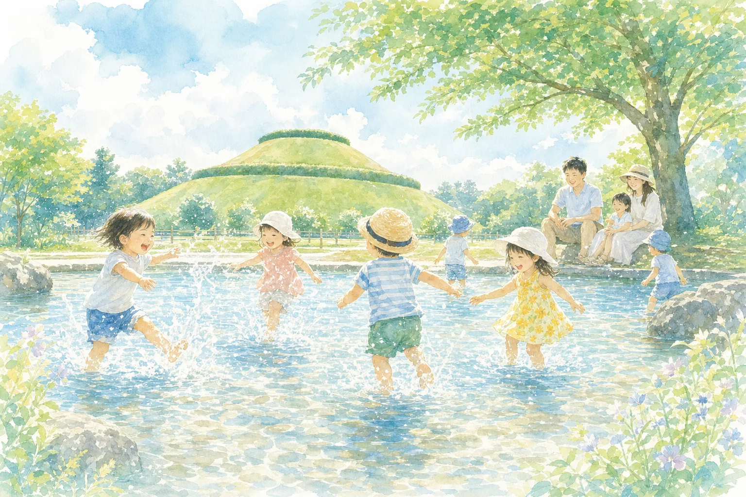 2026年 日本キャンパック大室公園 じゃぶじゃぶ池 1日満喫コース