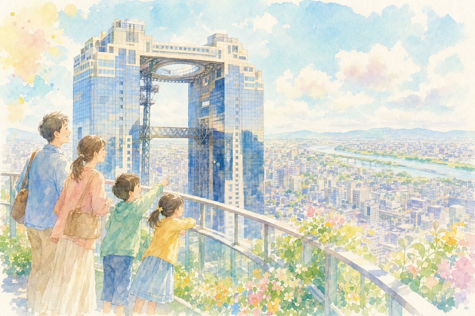 梅田スカイビル 空中庭園展望台