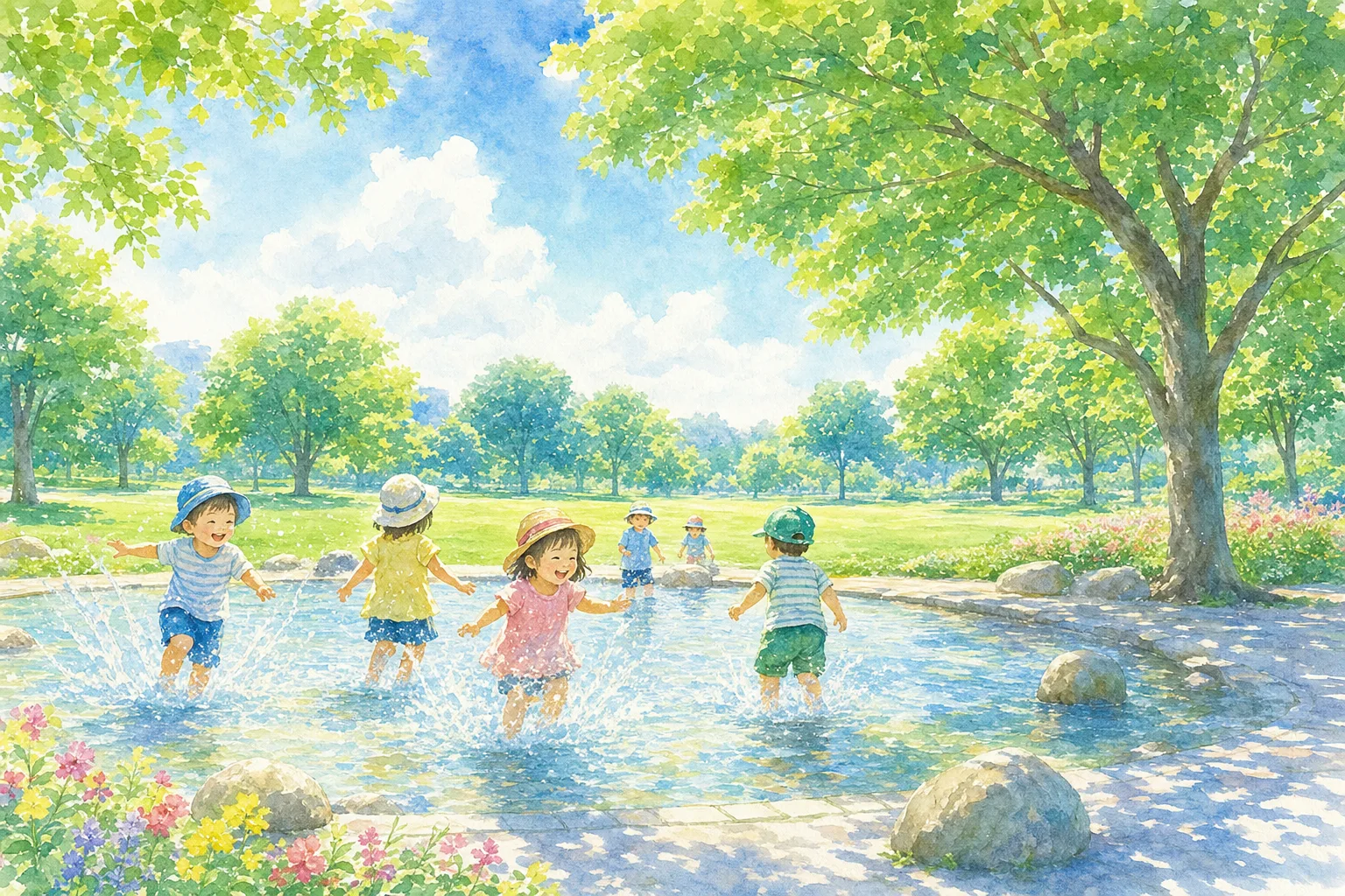 2026年 としまみどりの防災公園 じゃぶじゃぶ池 1日満喫コース