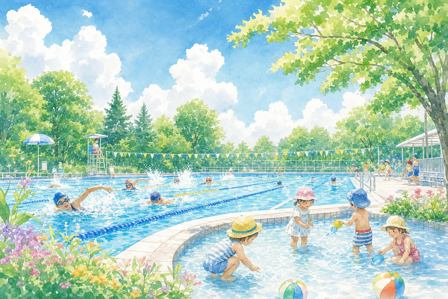 2026年 小久慈地区プール 1日満喫コース