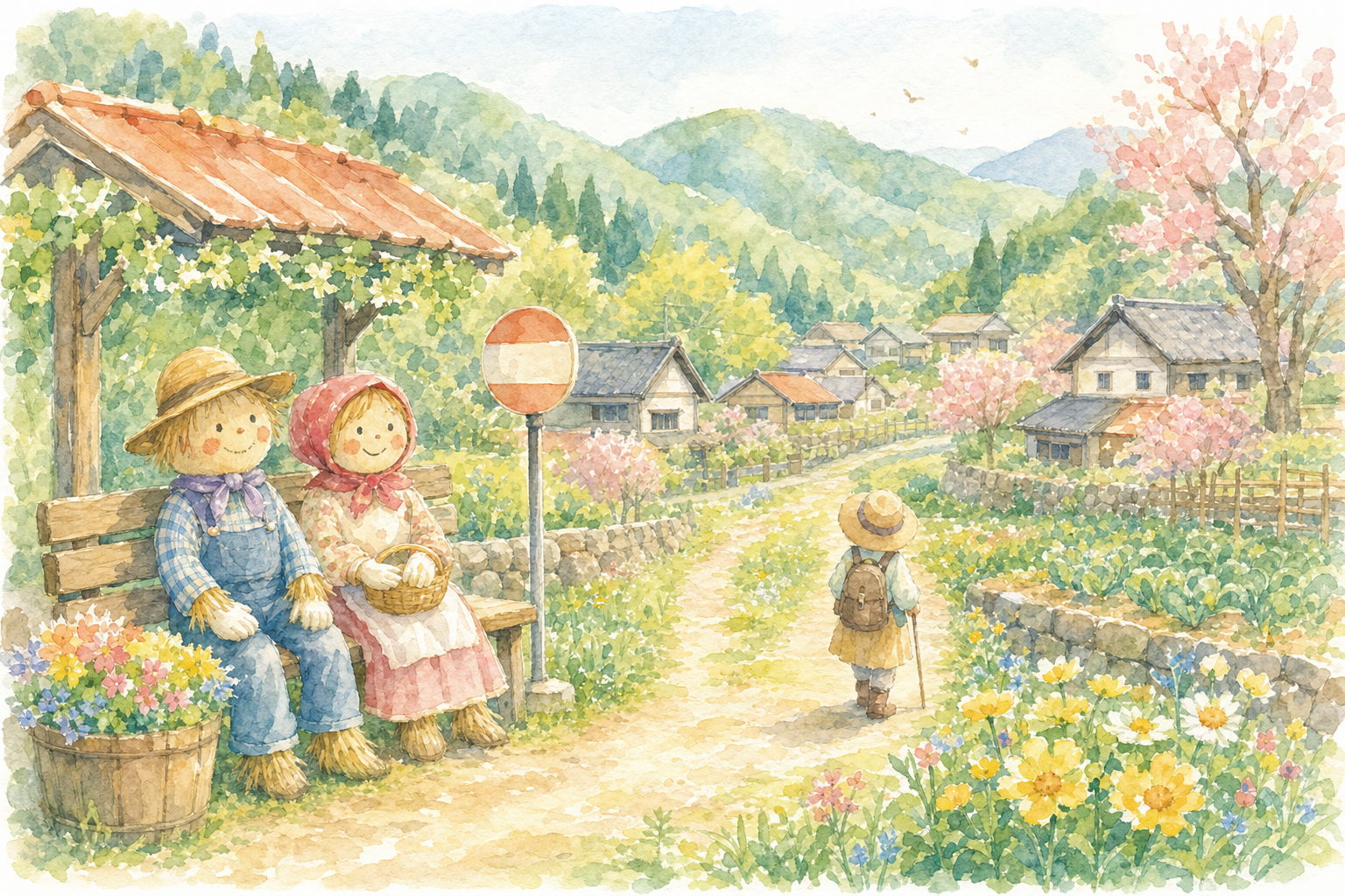 天空の村 かかしの里