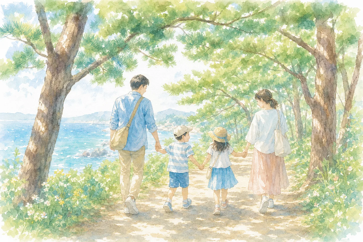 入野松原