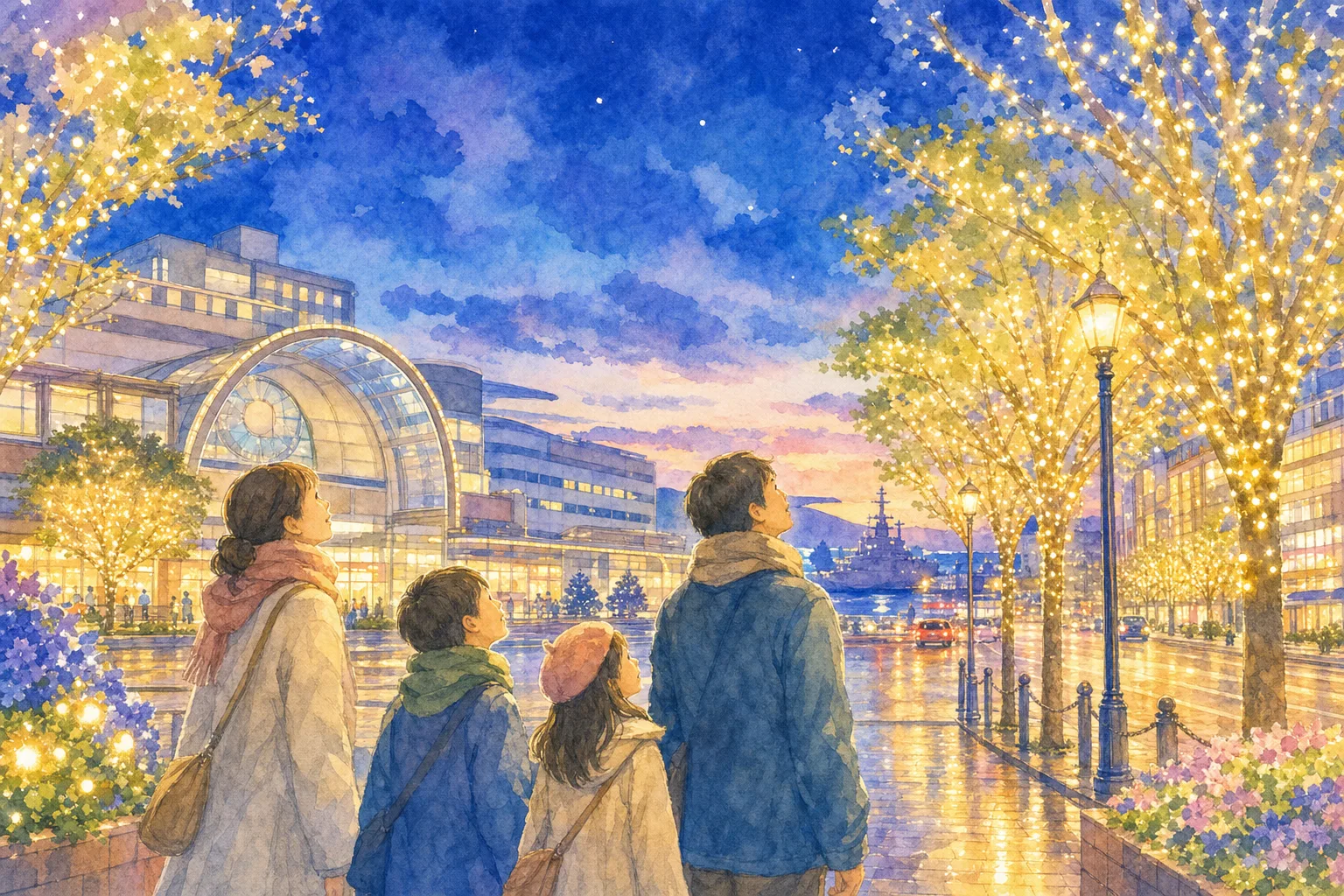 2026年 横須賀中央イルミネーション 1日満喫コース