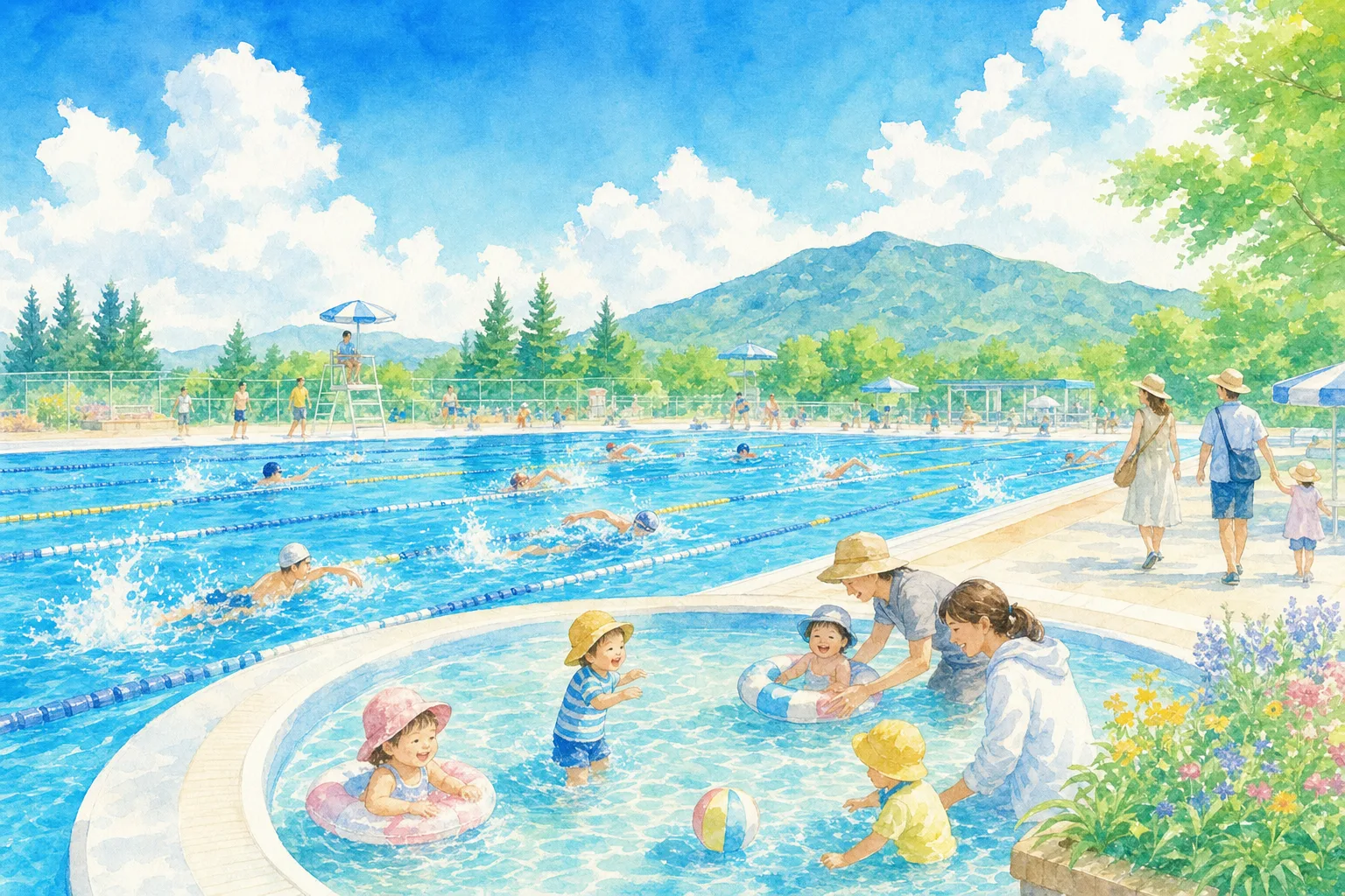 2026年 十和田市民プール 1日満喫コース