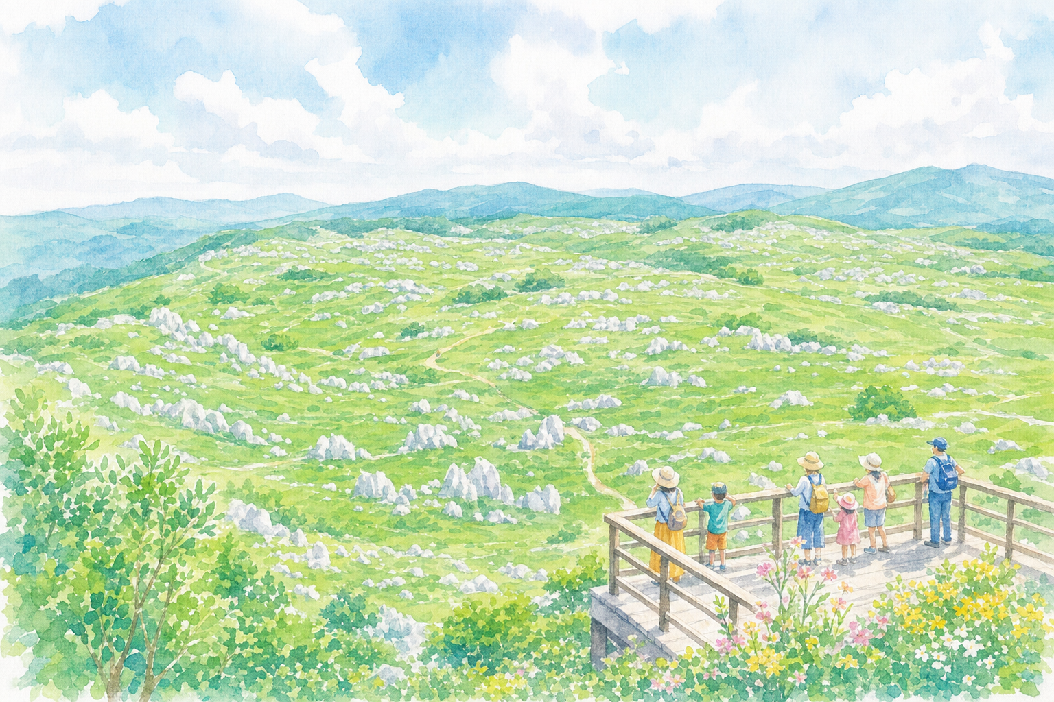 秋吉台カルスト展望台