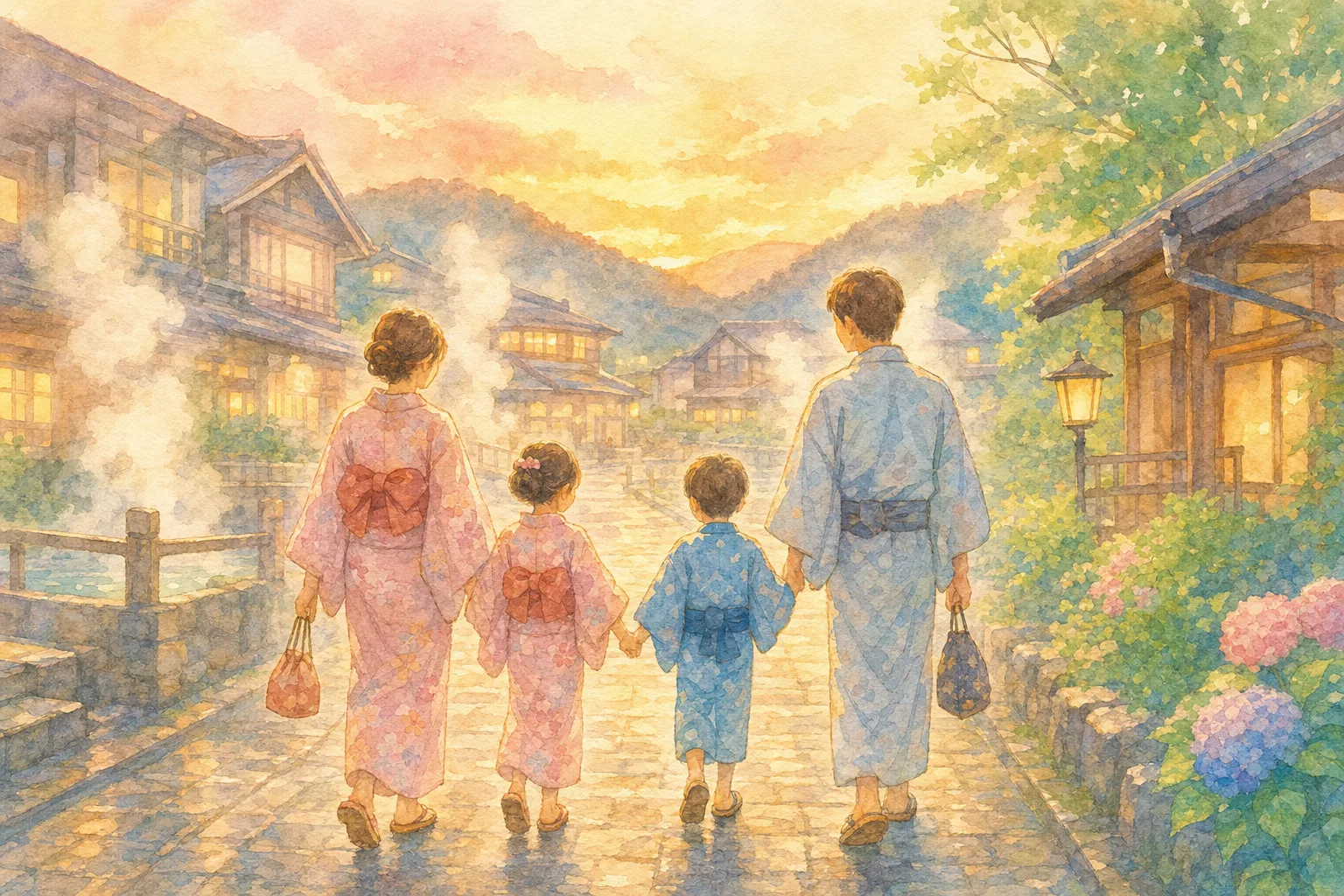 登別温泉町